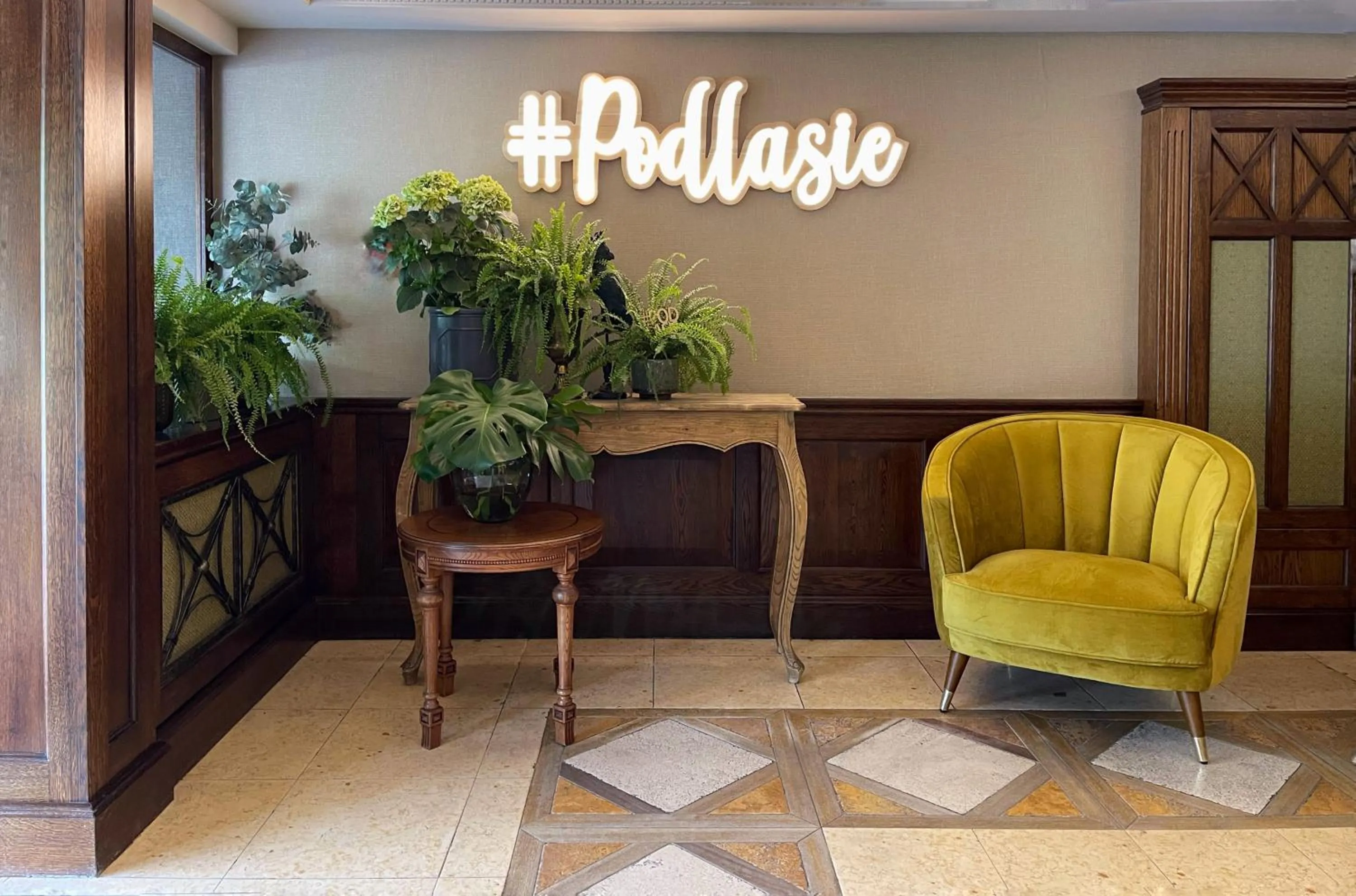 Living room in Hotel Podlasie