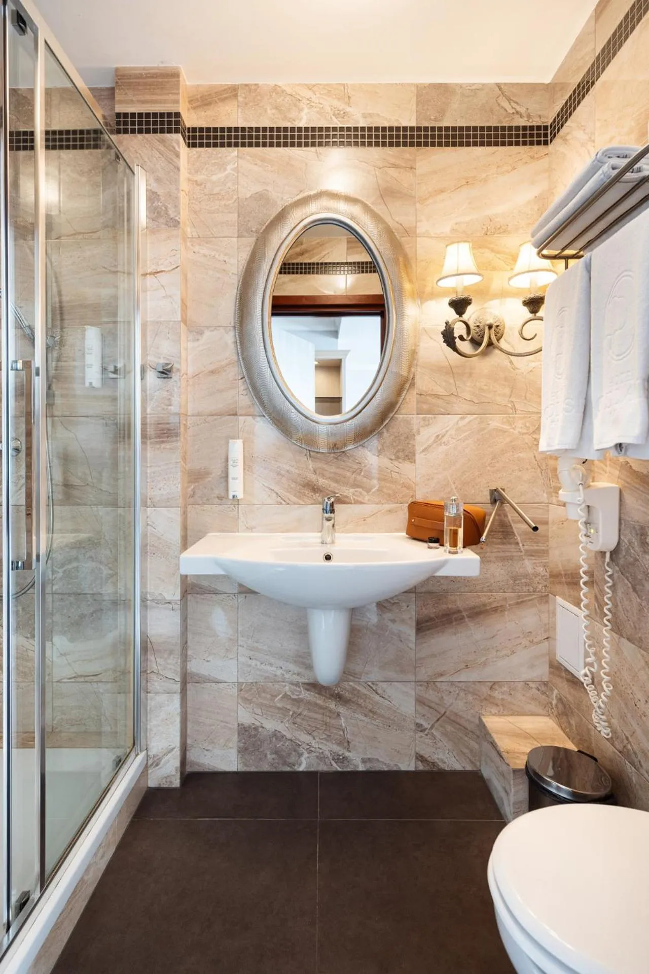 Shower in Hotel Podlasie