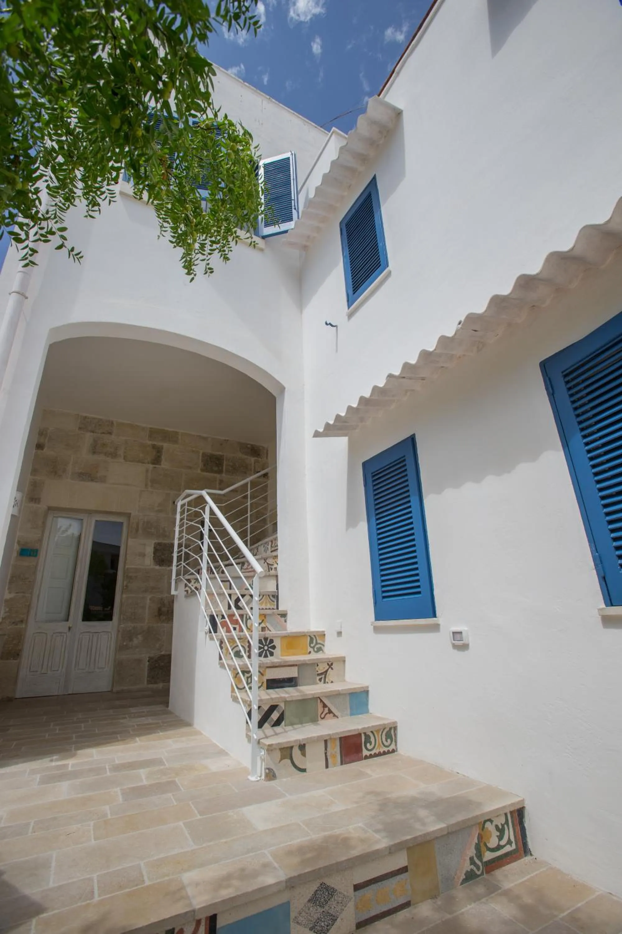 Decorative detail in Li Pappi Antico Casale