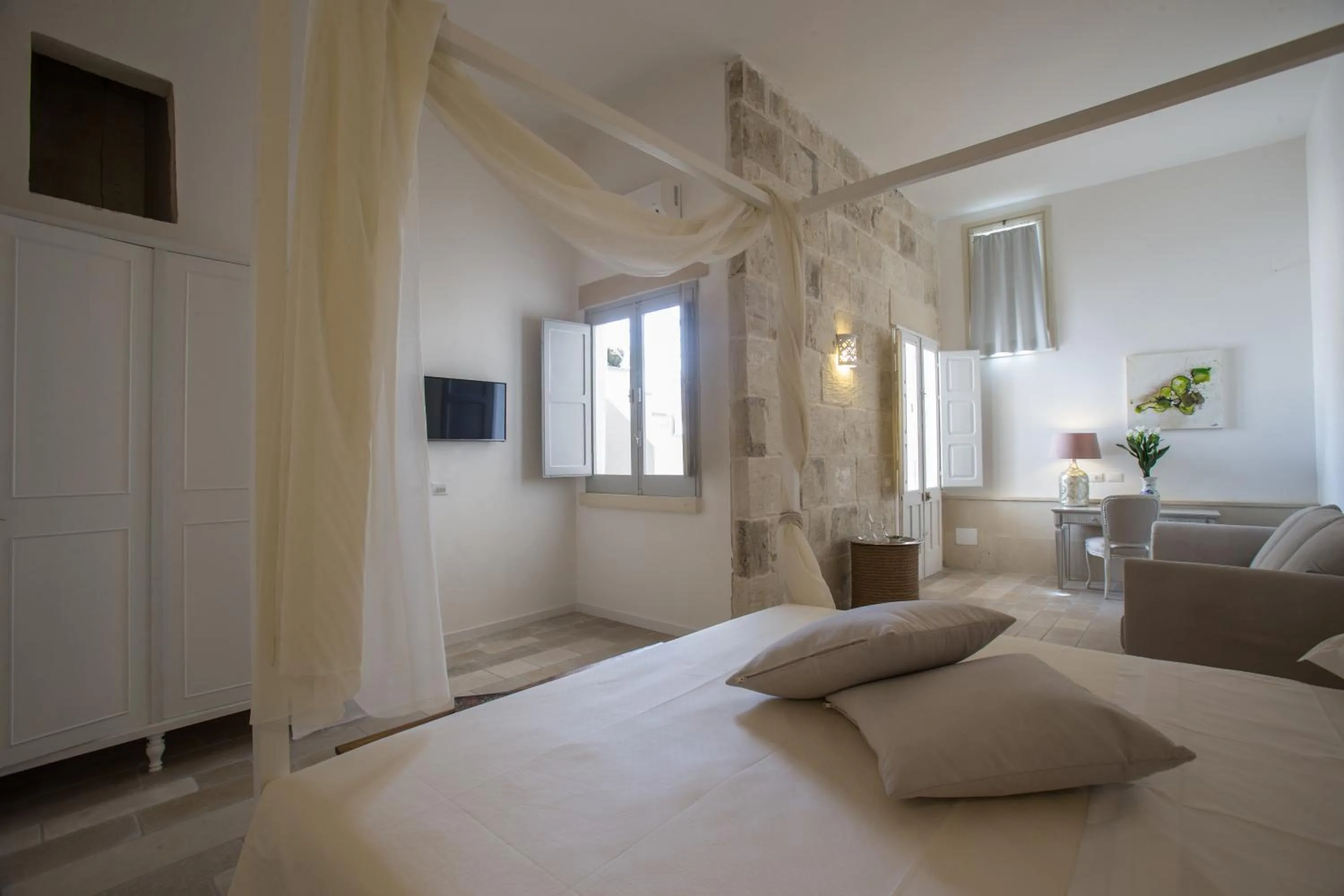 Photo of the whole room, Bed in Li Pappi Antico Casale