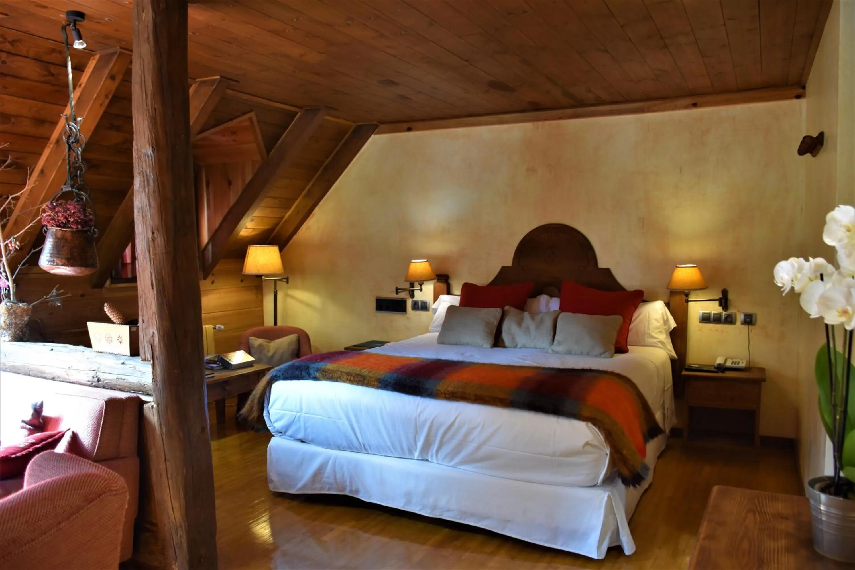 Bed in Hotel Val de Ruda