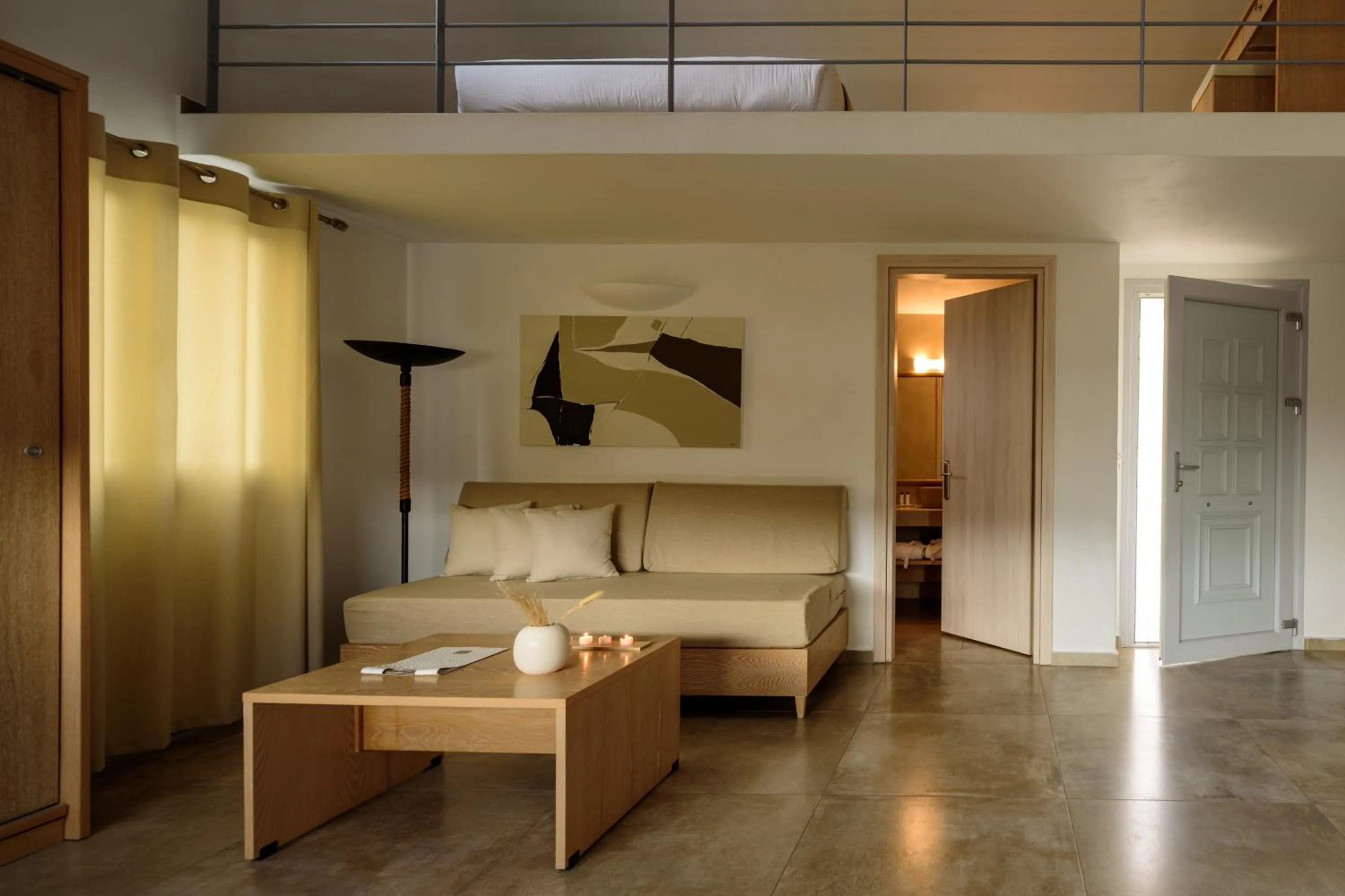 Bed in Aliter Suites