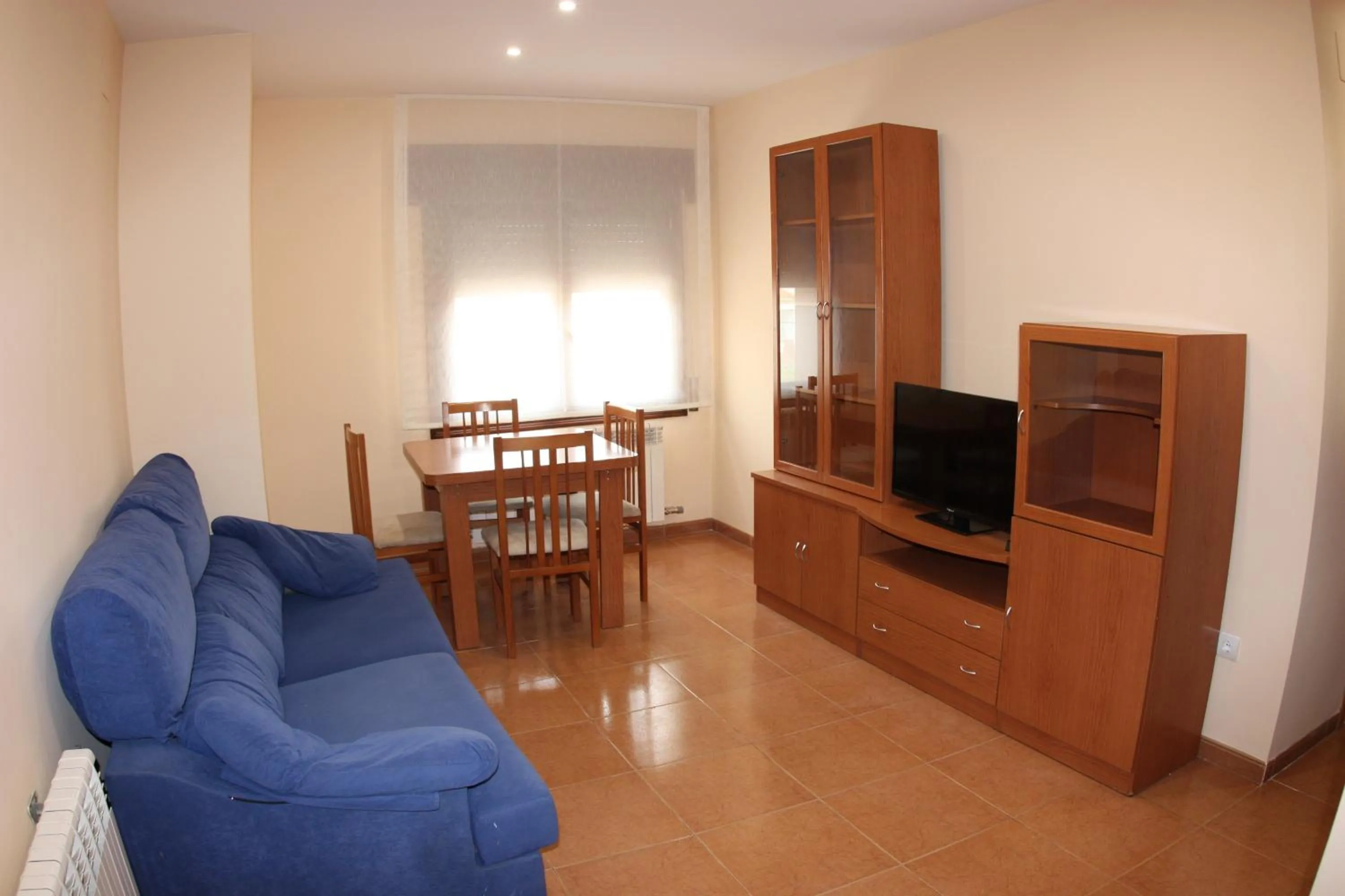 Living room in Apartamentos Río Guadalaviar