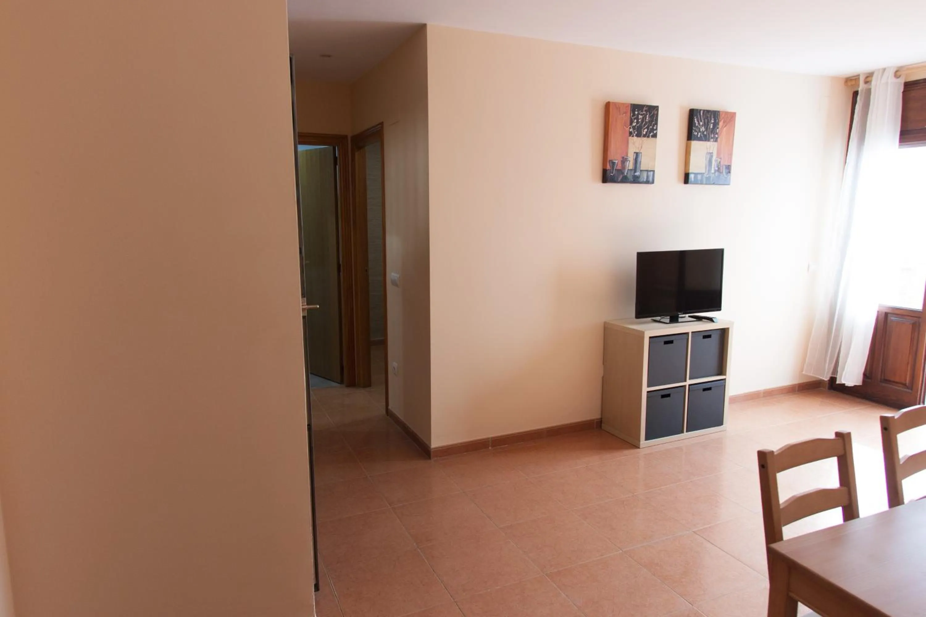 Living room in Apartamentos Río Guadalaviar
