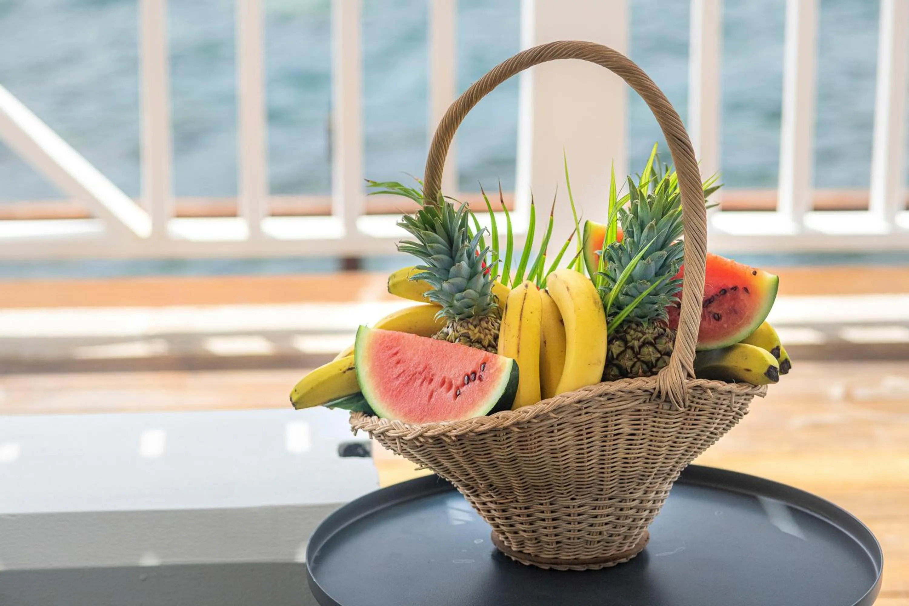 Food close-up in Fort Young Hotel