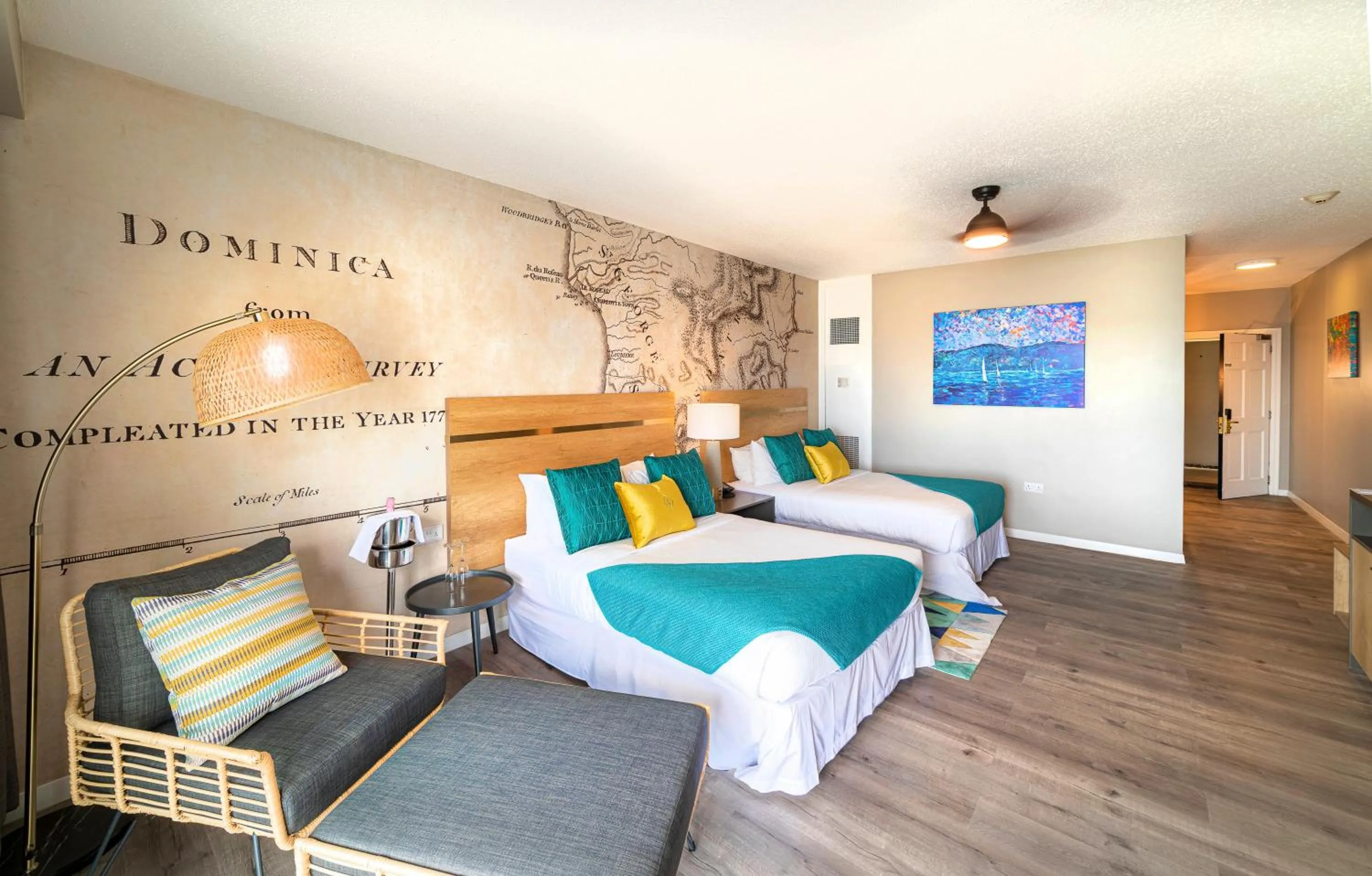 Bedroom, Bed in Fort Young Hotel