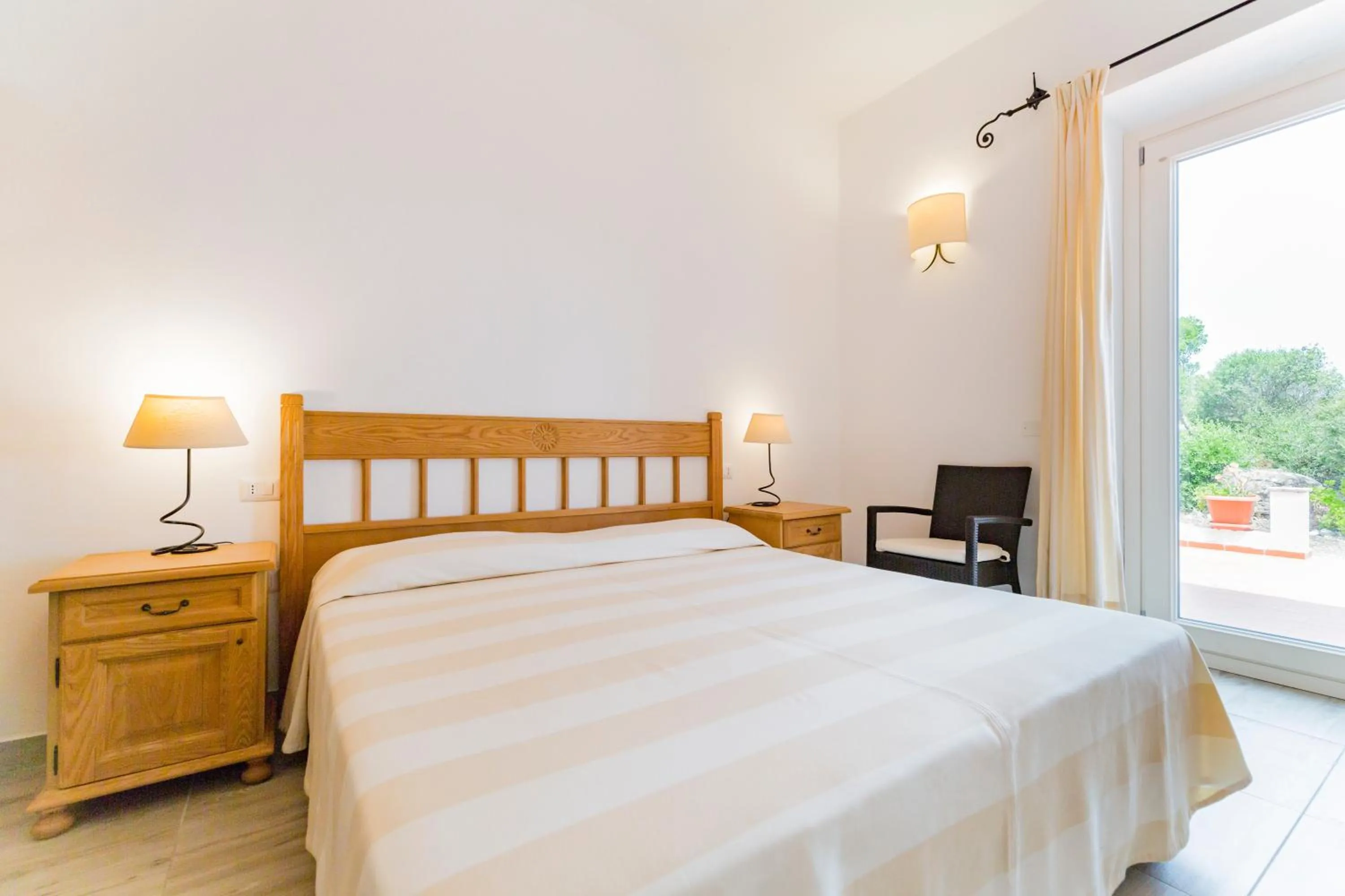 Bed in Villa Brigida