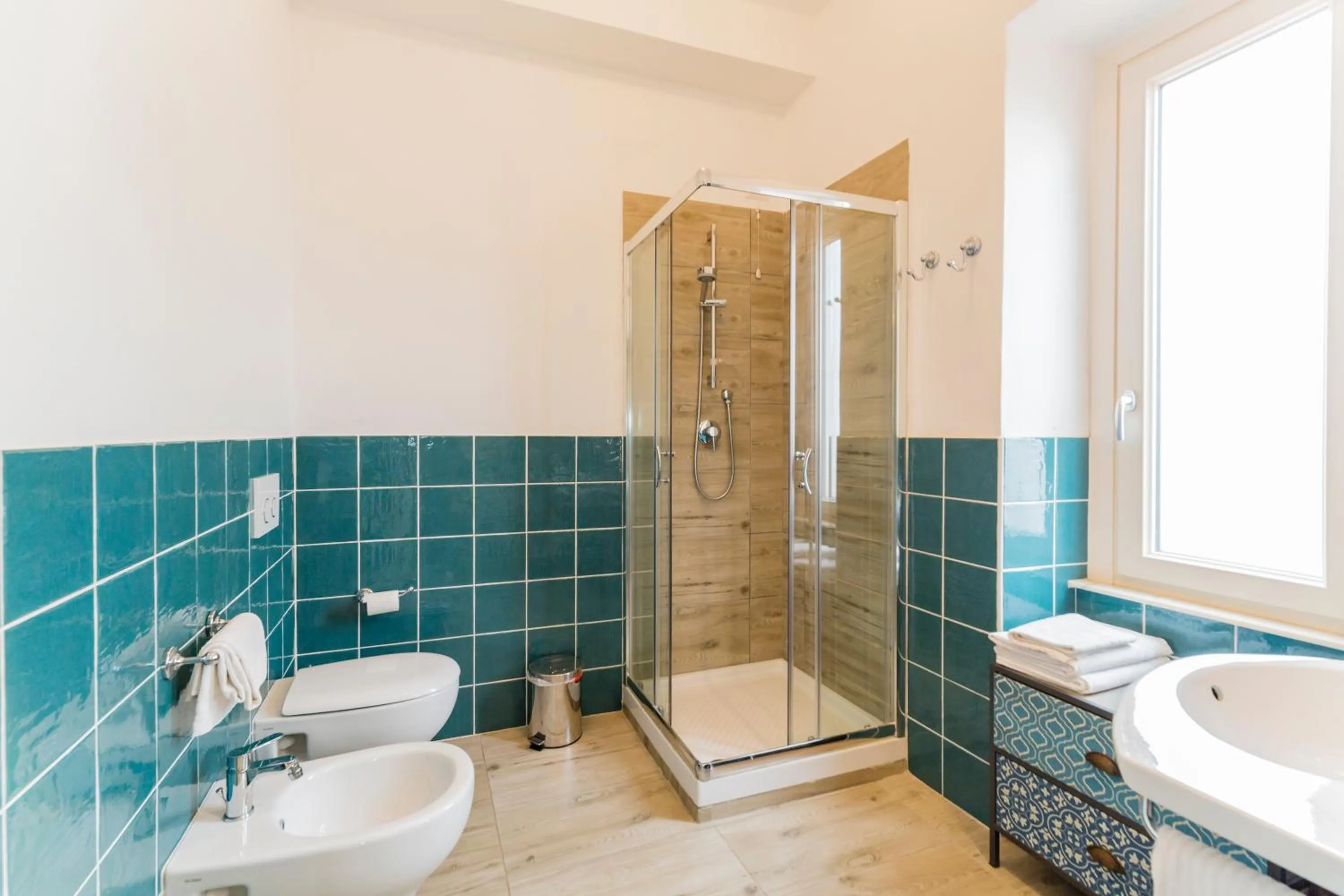 Shower in Villa Brigida