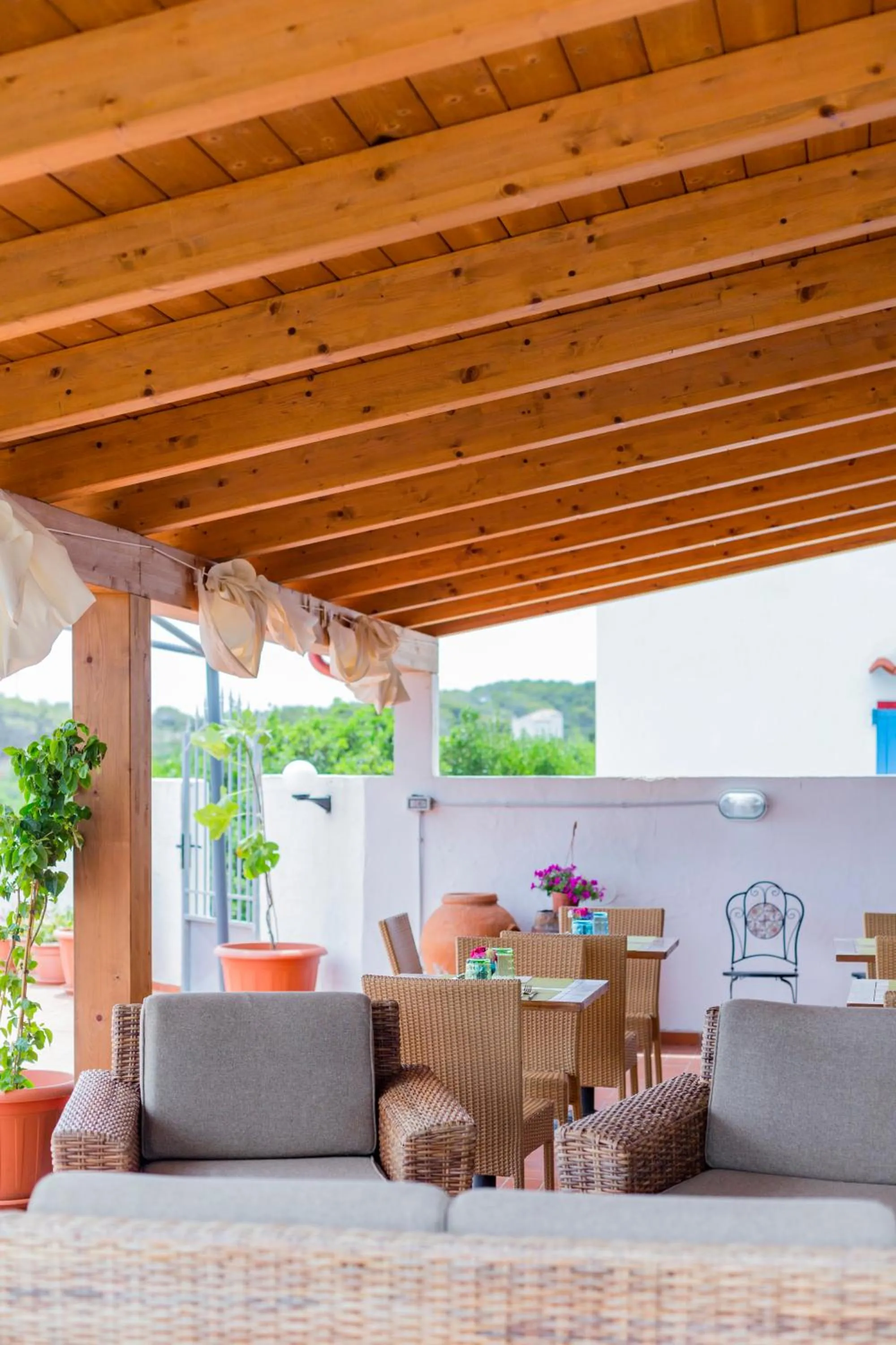 Patio in Villa Brigida