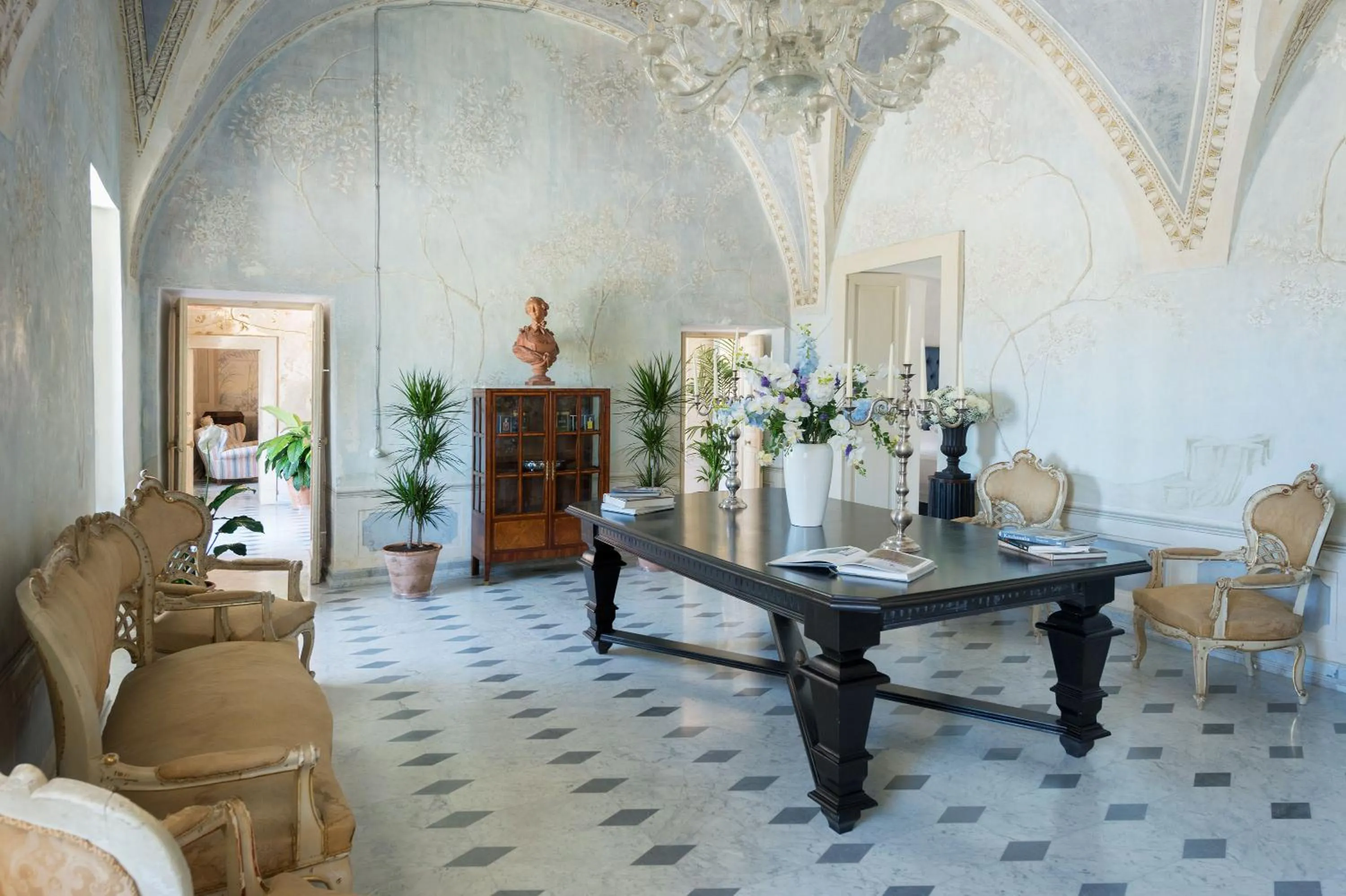 Communal lounge/ TV room in Tenuta Mosè Charming House&Relais Gallipoli