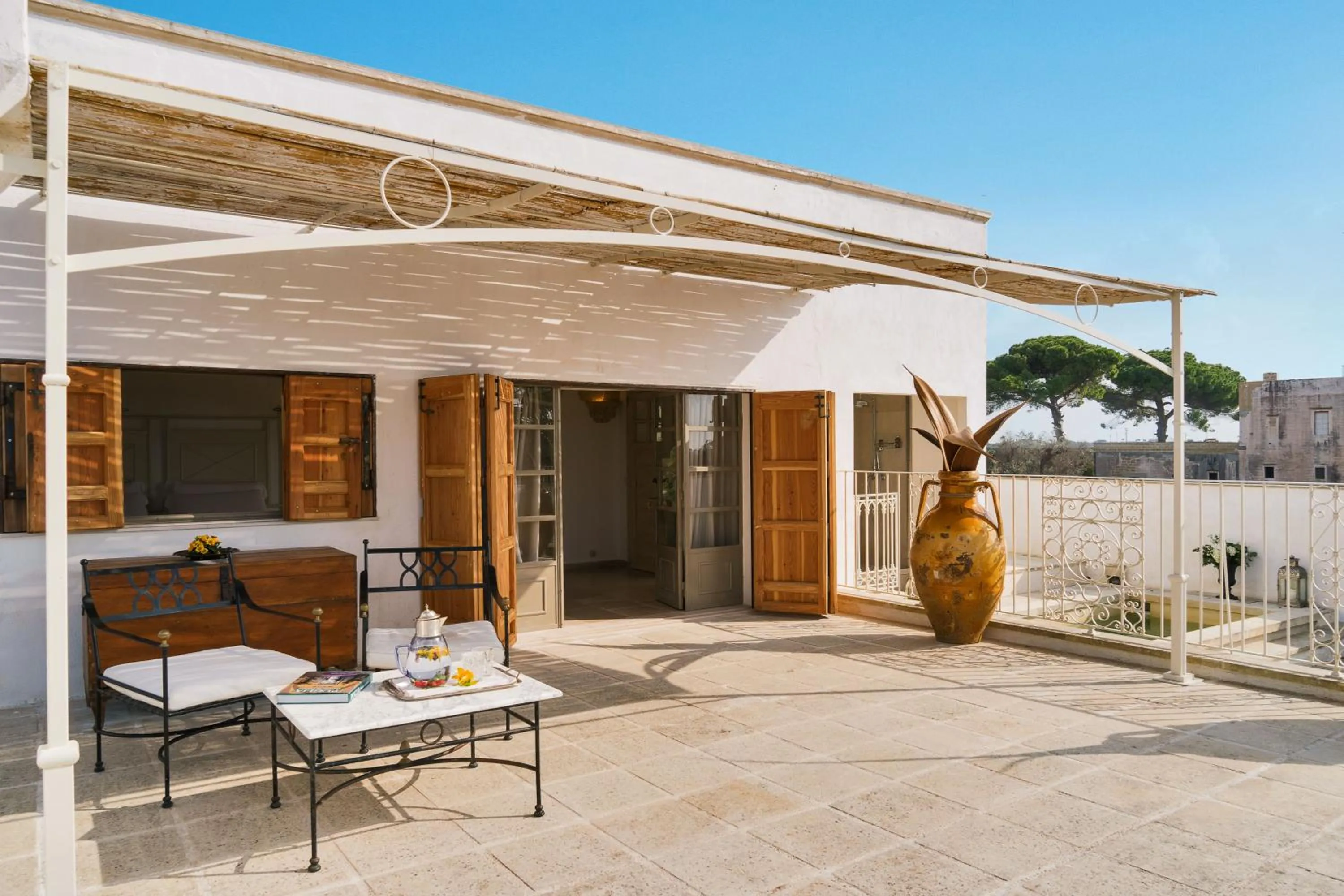 Balcony/Terrace in Tenuta Mosè Charming House&Relais Gallipoli