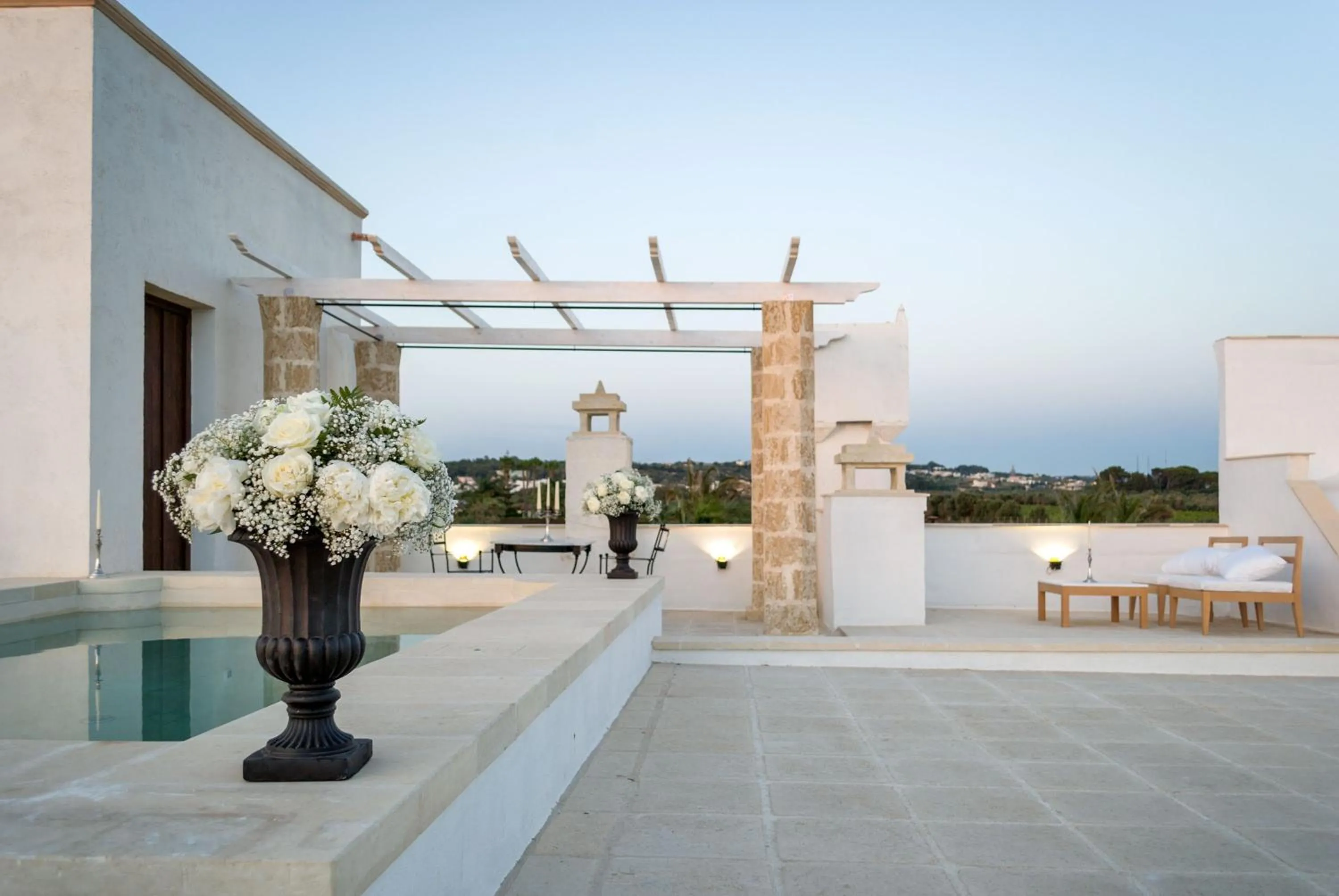 Balcony/Terrace in Tenuta Mosè Charming House&Relais Gallipoli