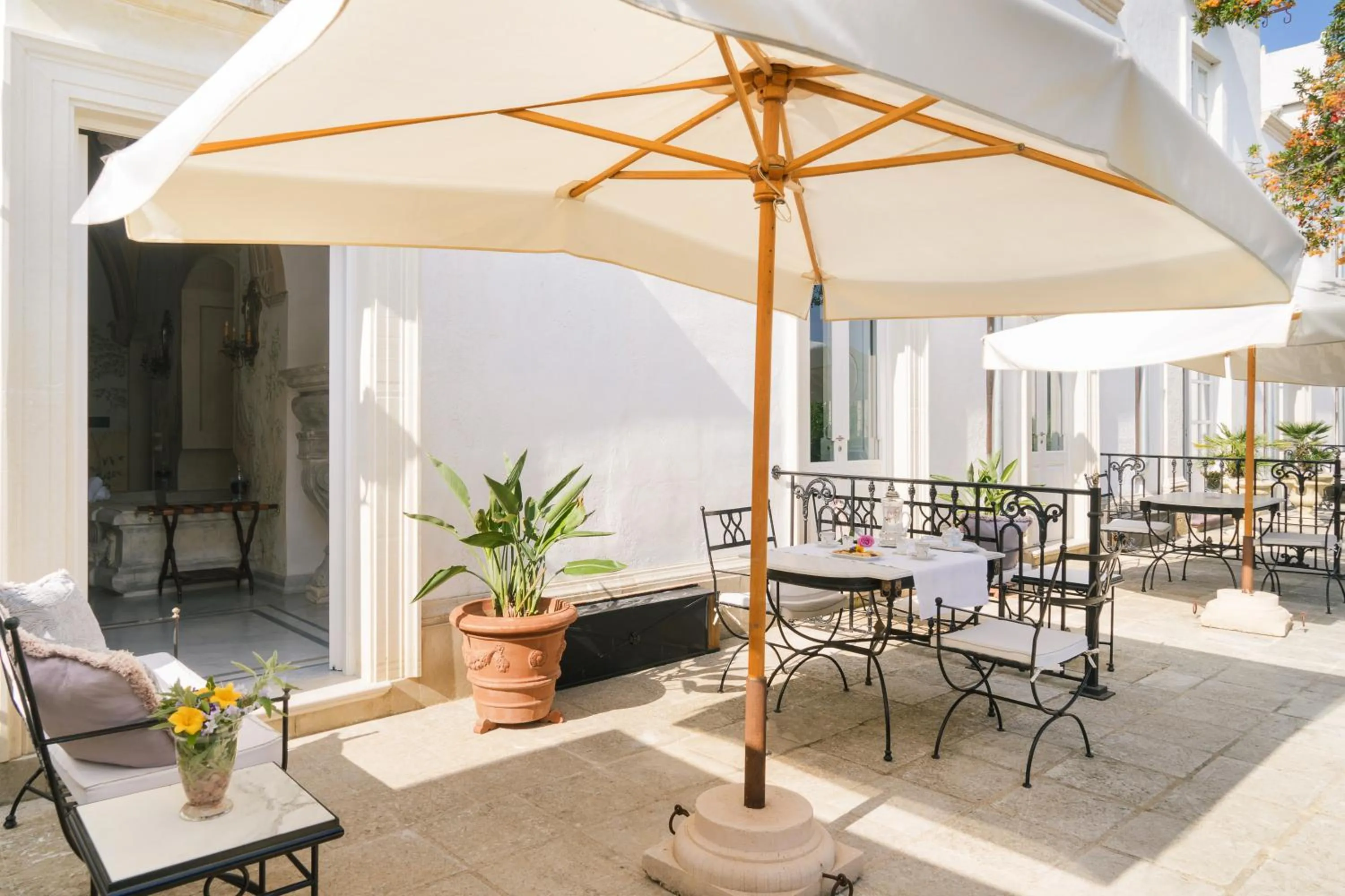 Patio in Tenuta Mosè Charming House&Relais Gallipoli