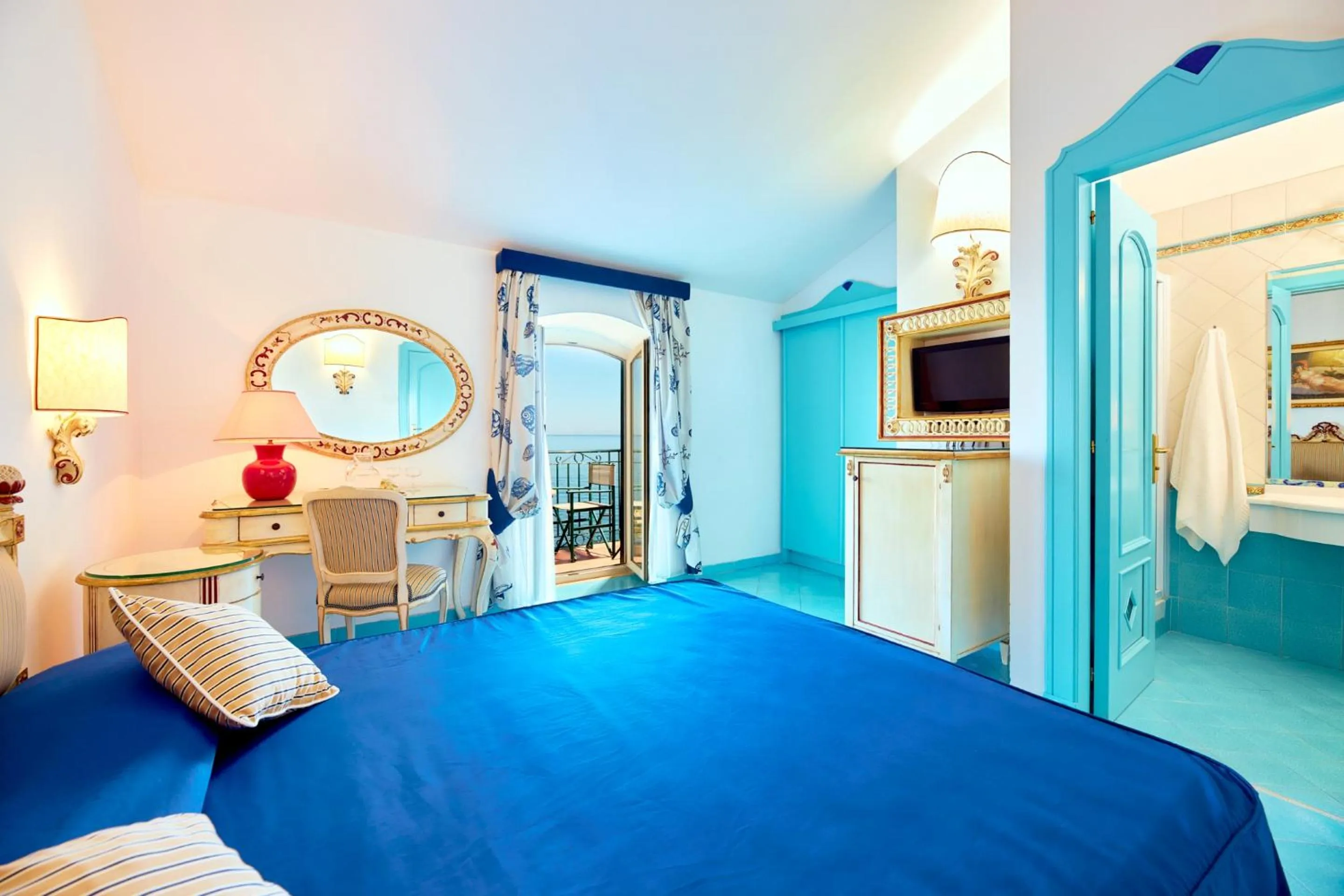 Bedroom, Bed in Hotel Villa Sirio