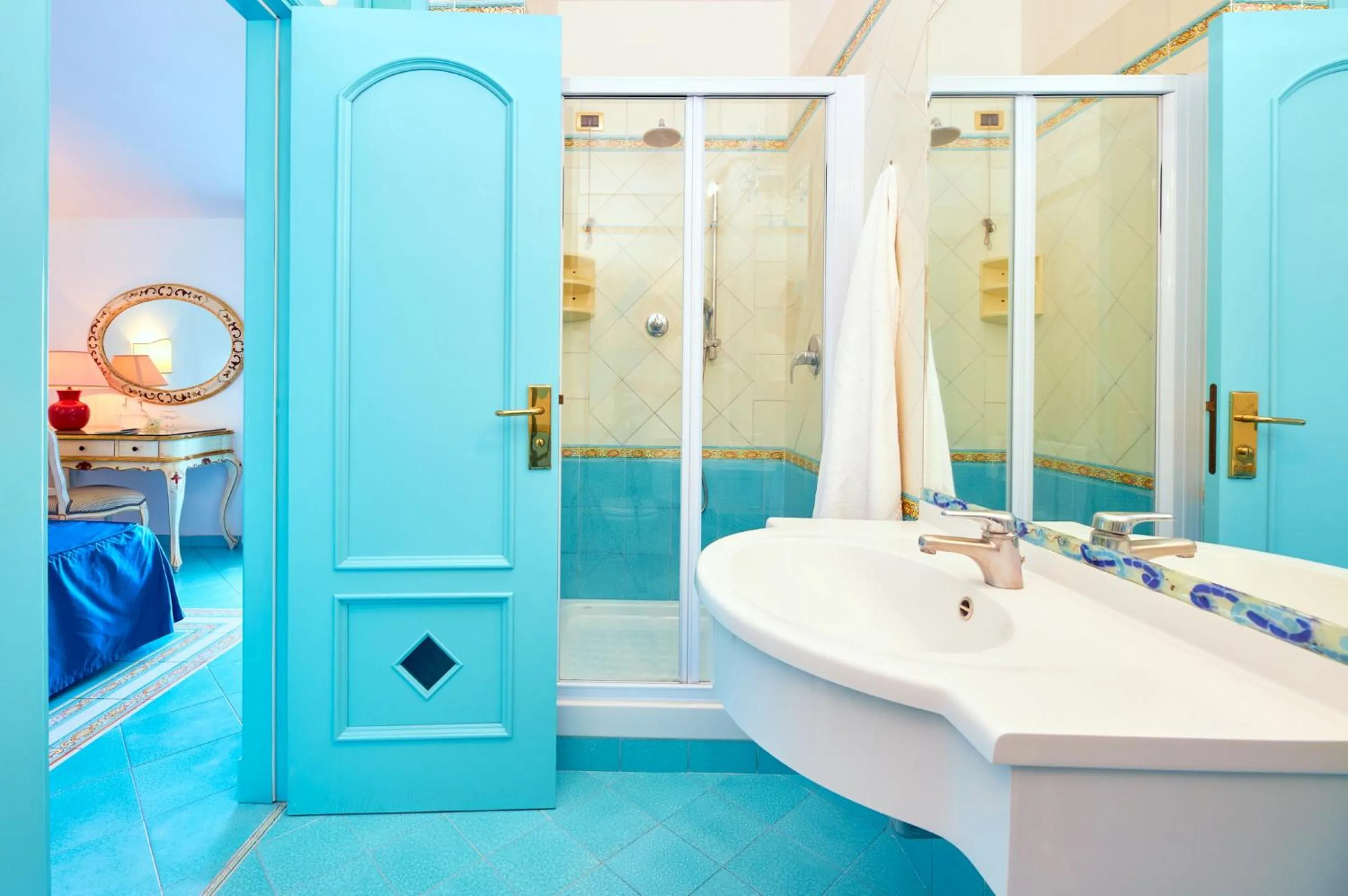 Bathroom in Hotel Villa Sirio