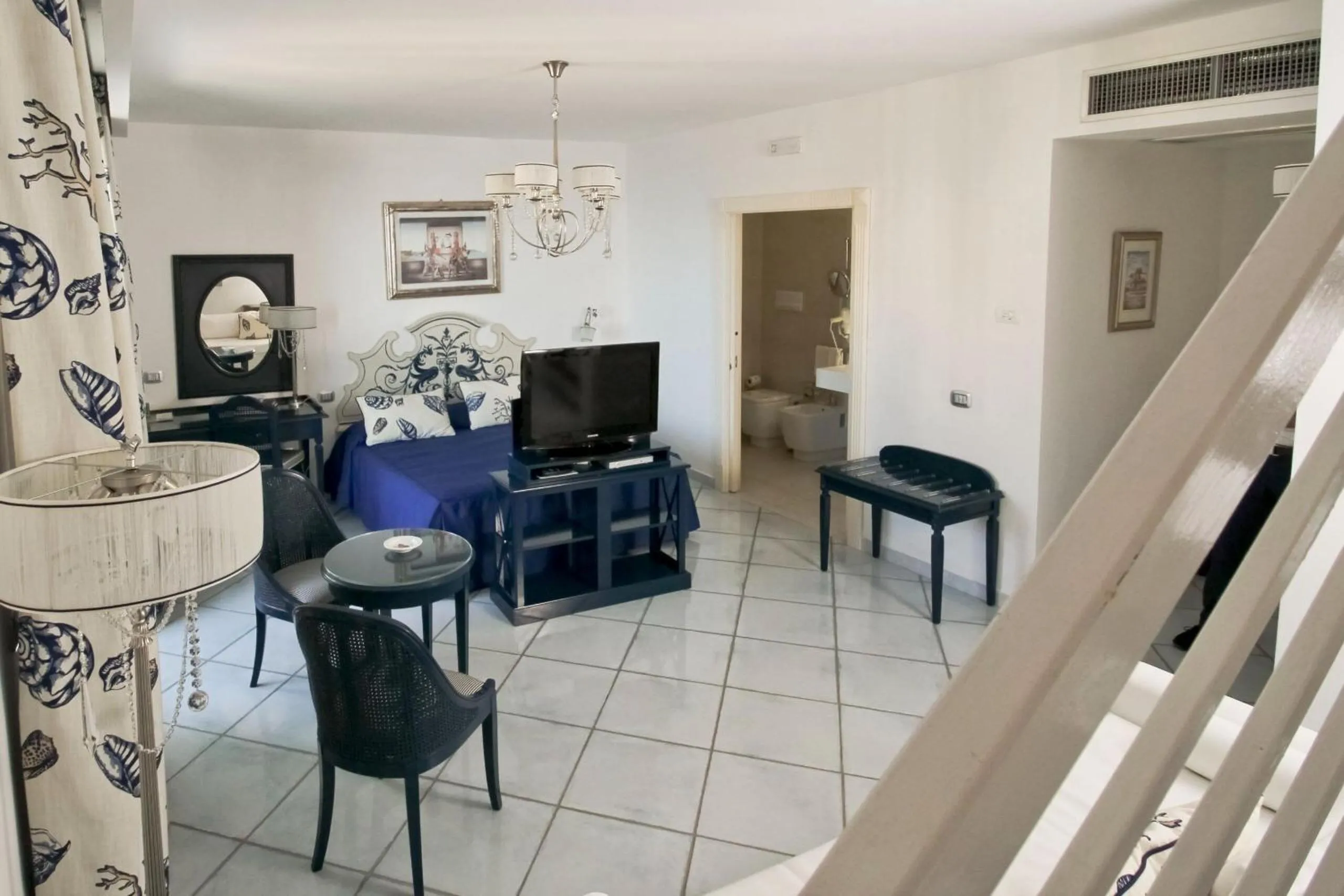 Living room in Hotel Villa Sirio