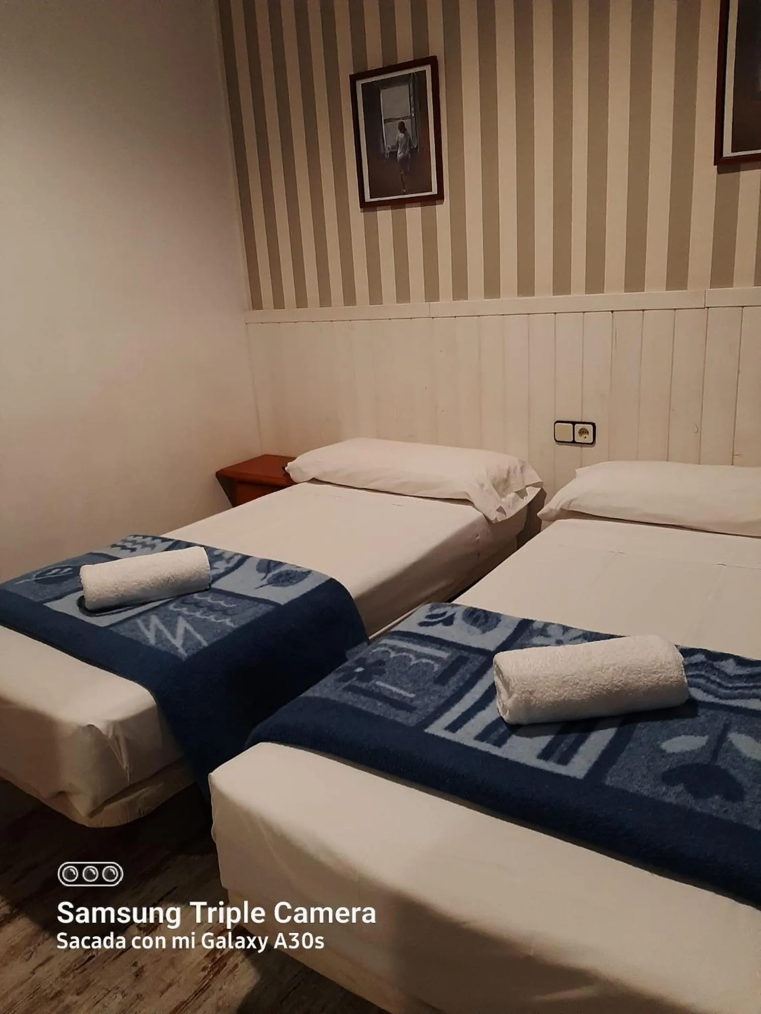 Bed in Pensión San Isidro