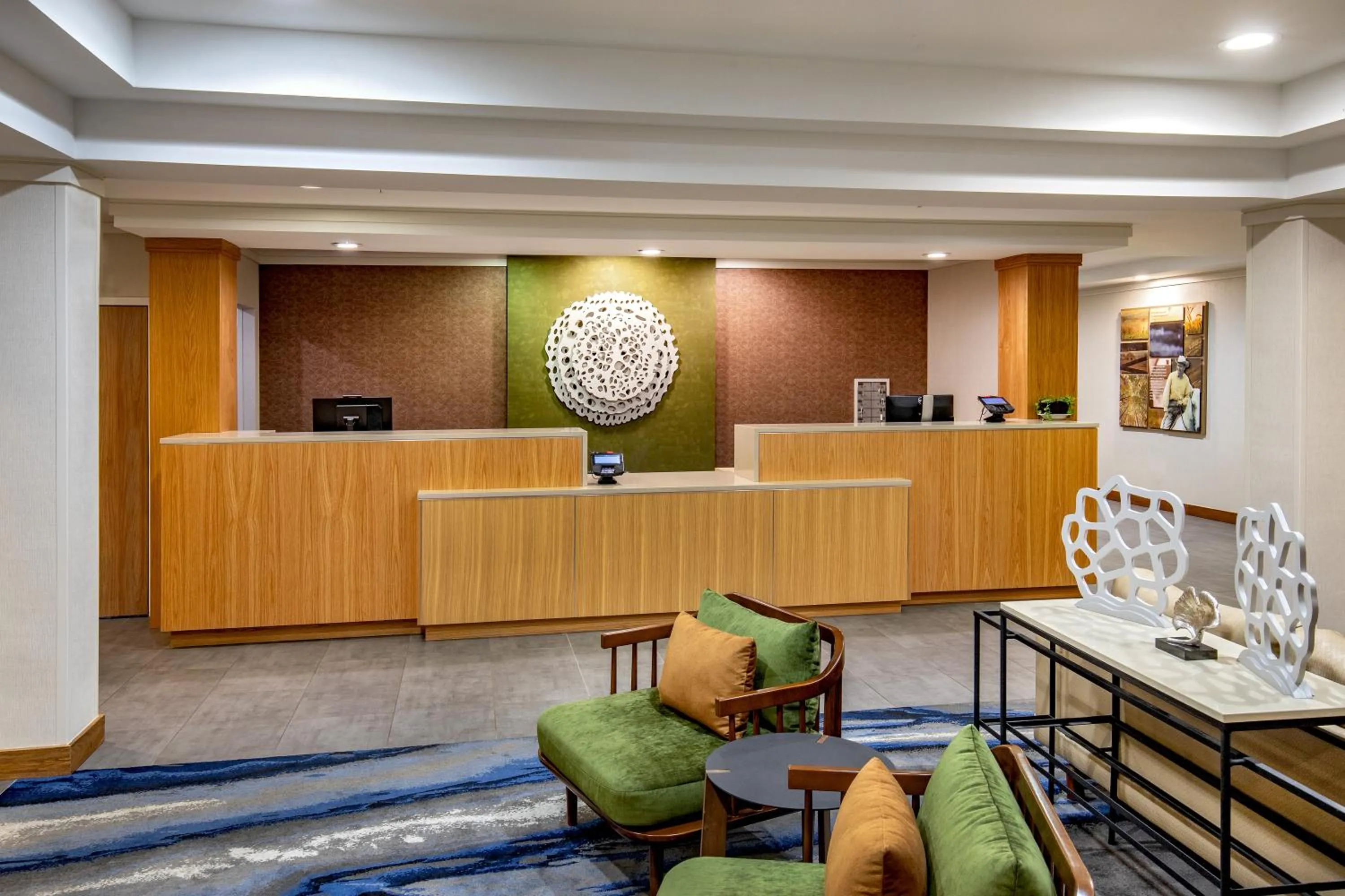 Lobby or reception in Fairfield Inn & Suites by Marriott Brunswick Freeport