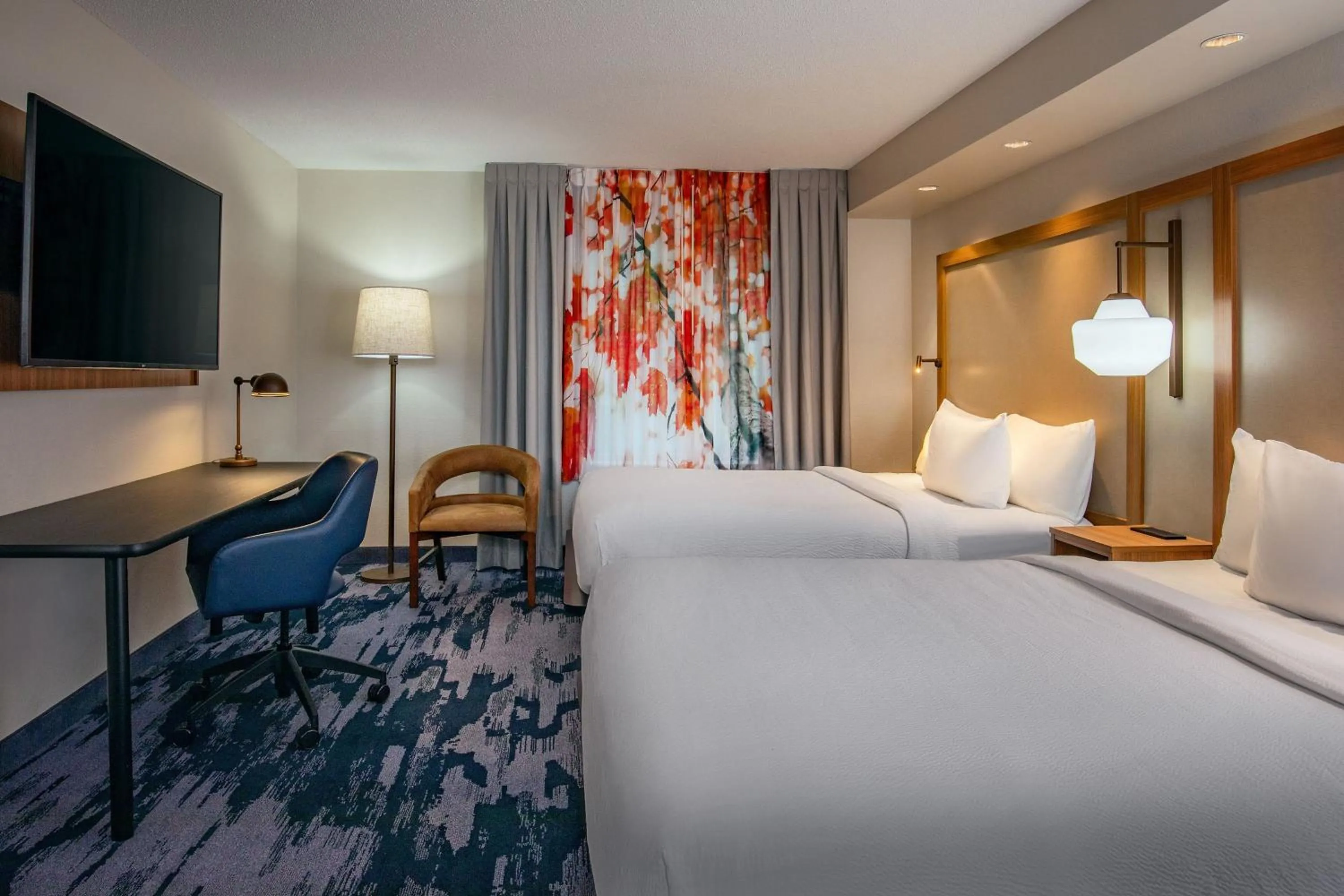 Photo of the whole room, Bed in Fairfield Inn & Suites by Marriott Brunswick Freeport