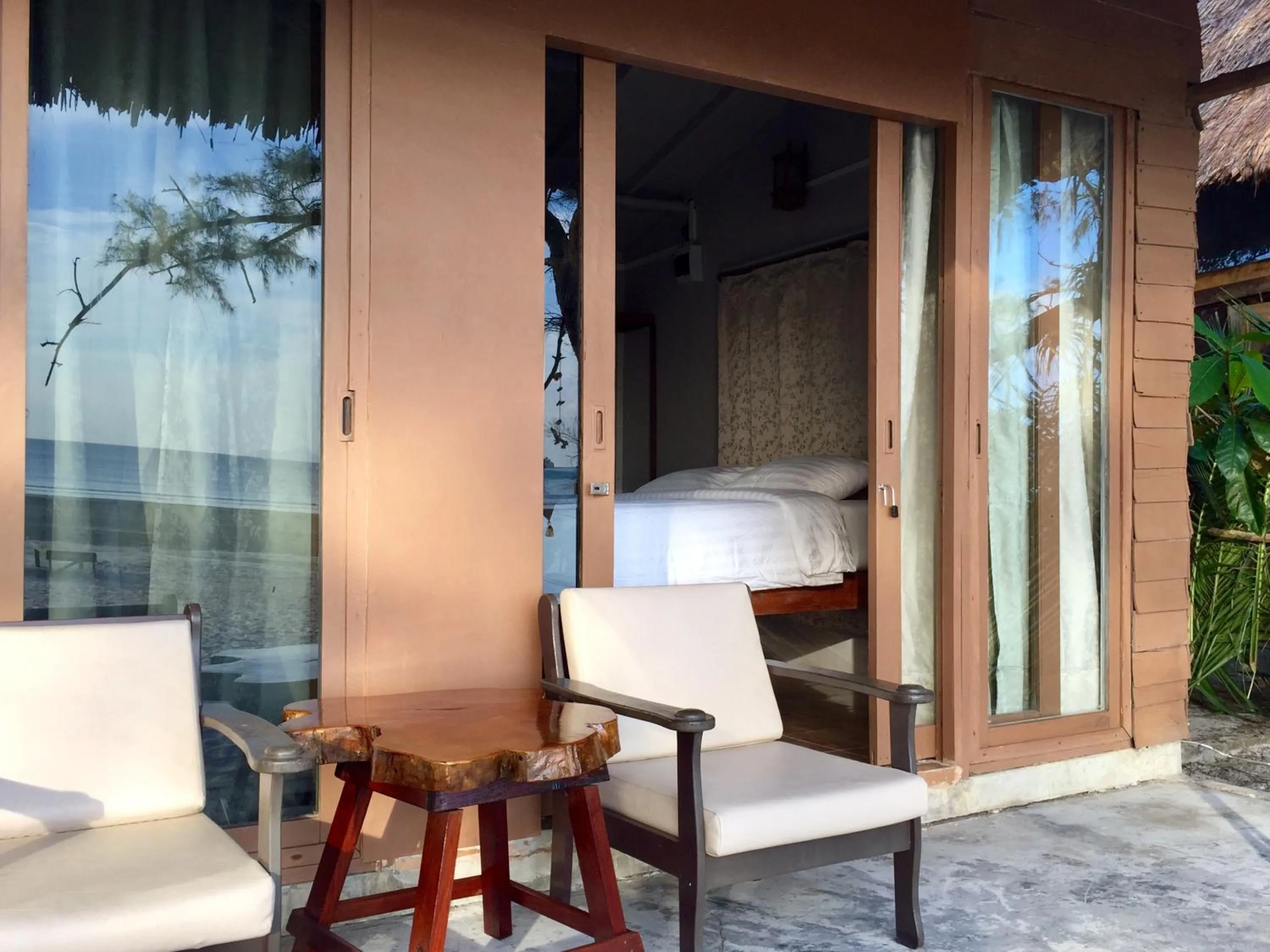 Seating area in La Ong Lay