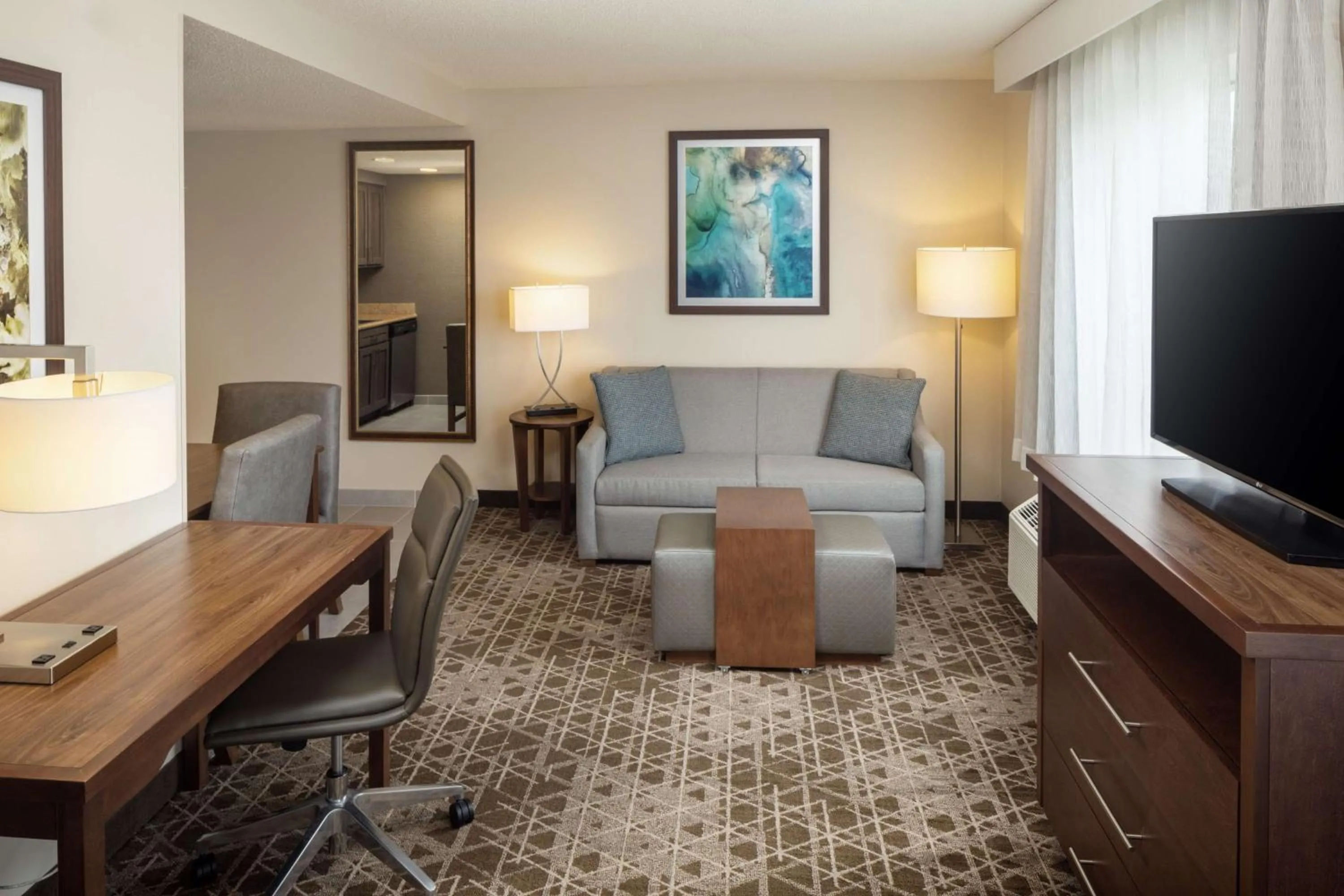 Bedroom in Homewood Suites by Hilton Wallingford-Meriden