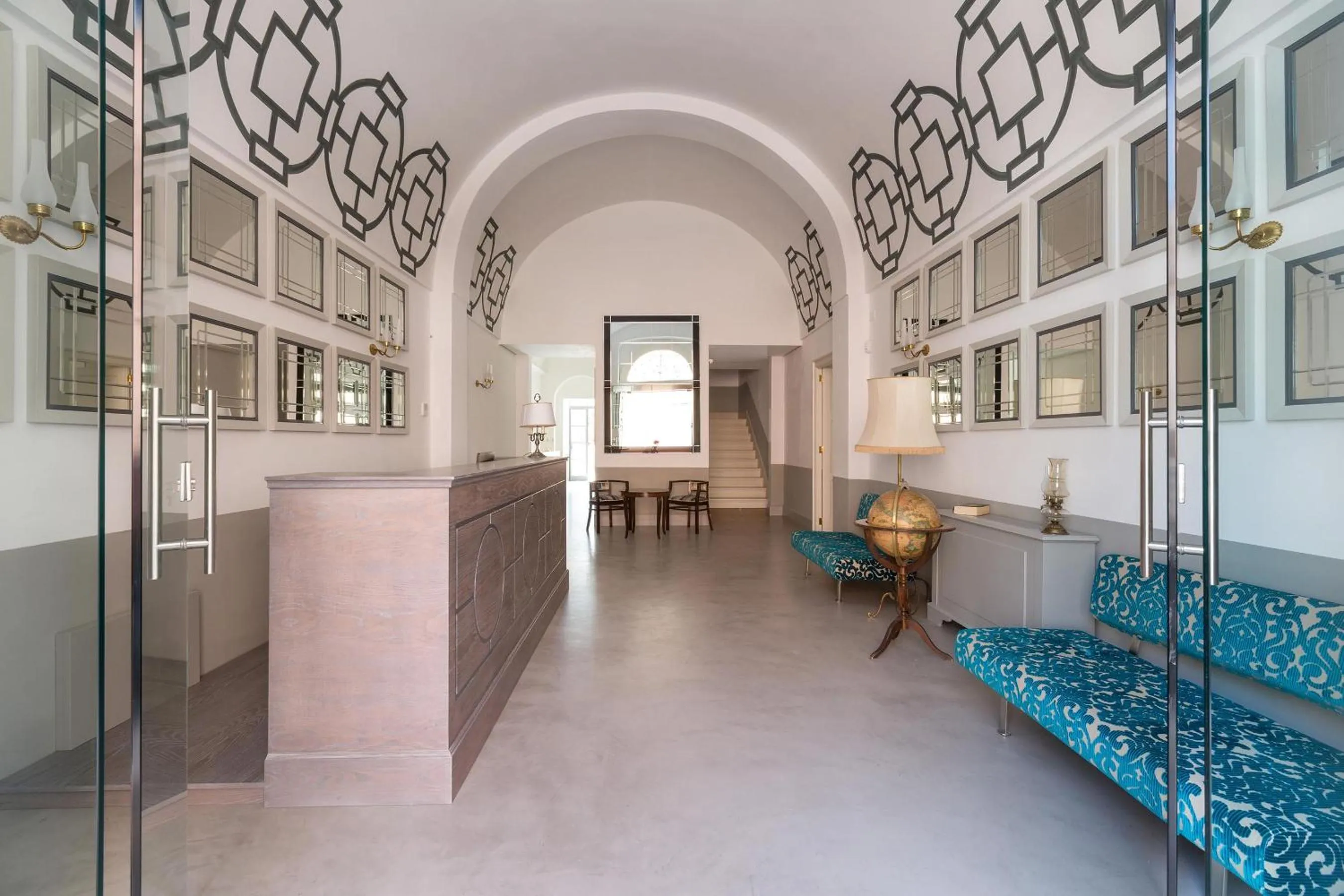 Decorative detail in Palazzo Fasti