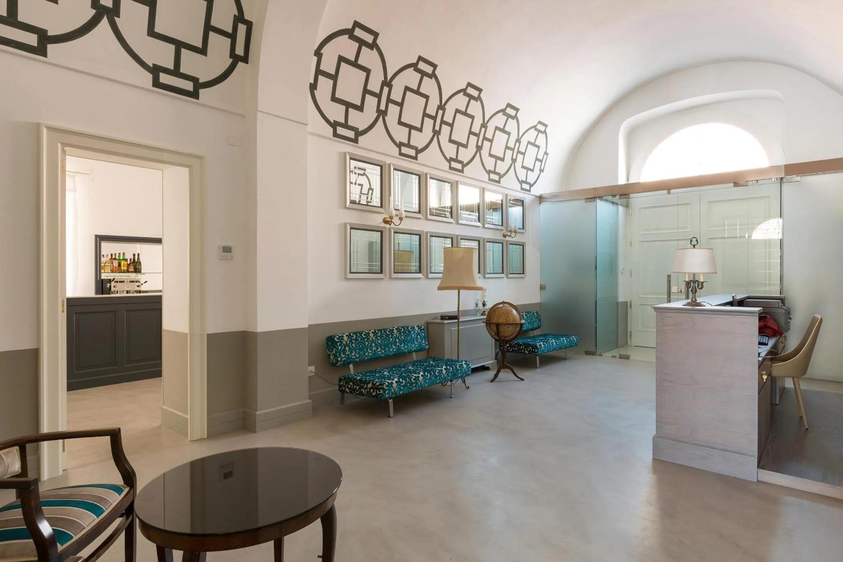 Living room in Palazzo Fasti