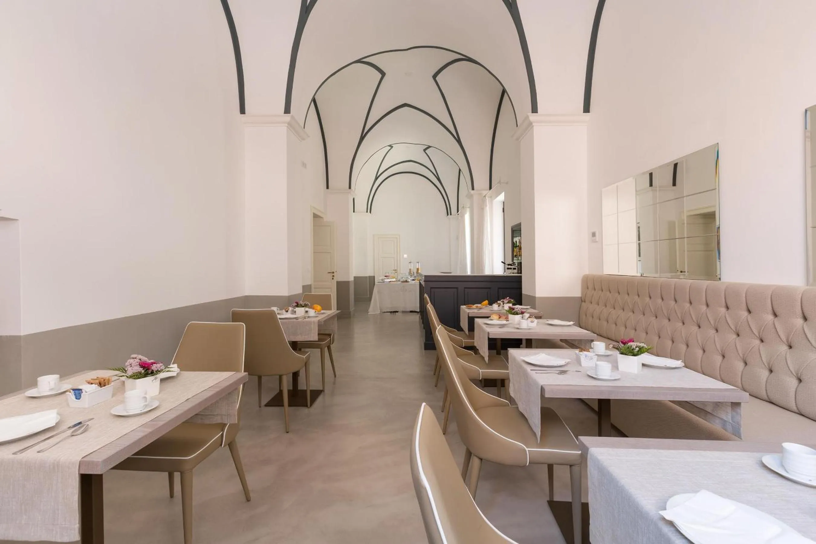 Dining area in Palazzo Fasti