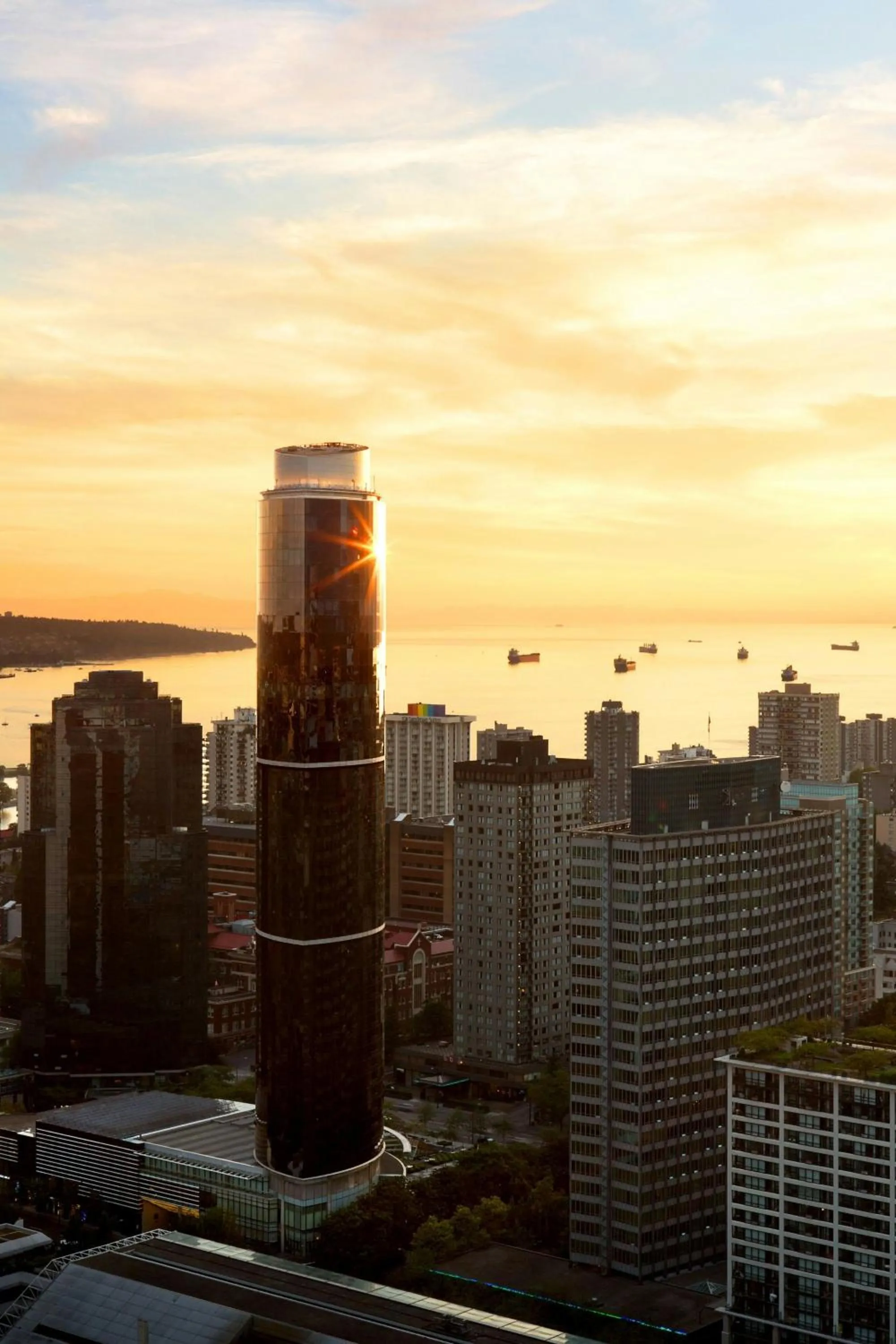 View (from property/room) in Sheraton Vancouver Wall Centre