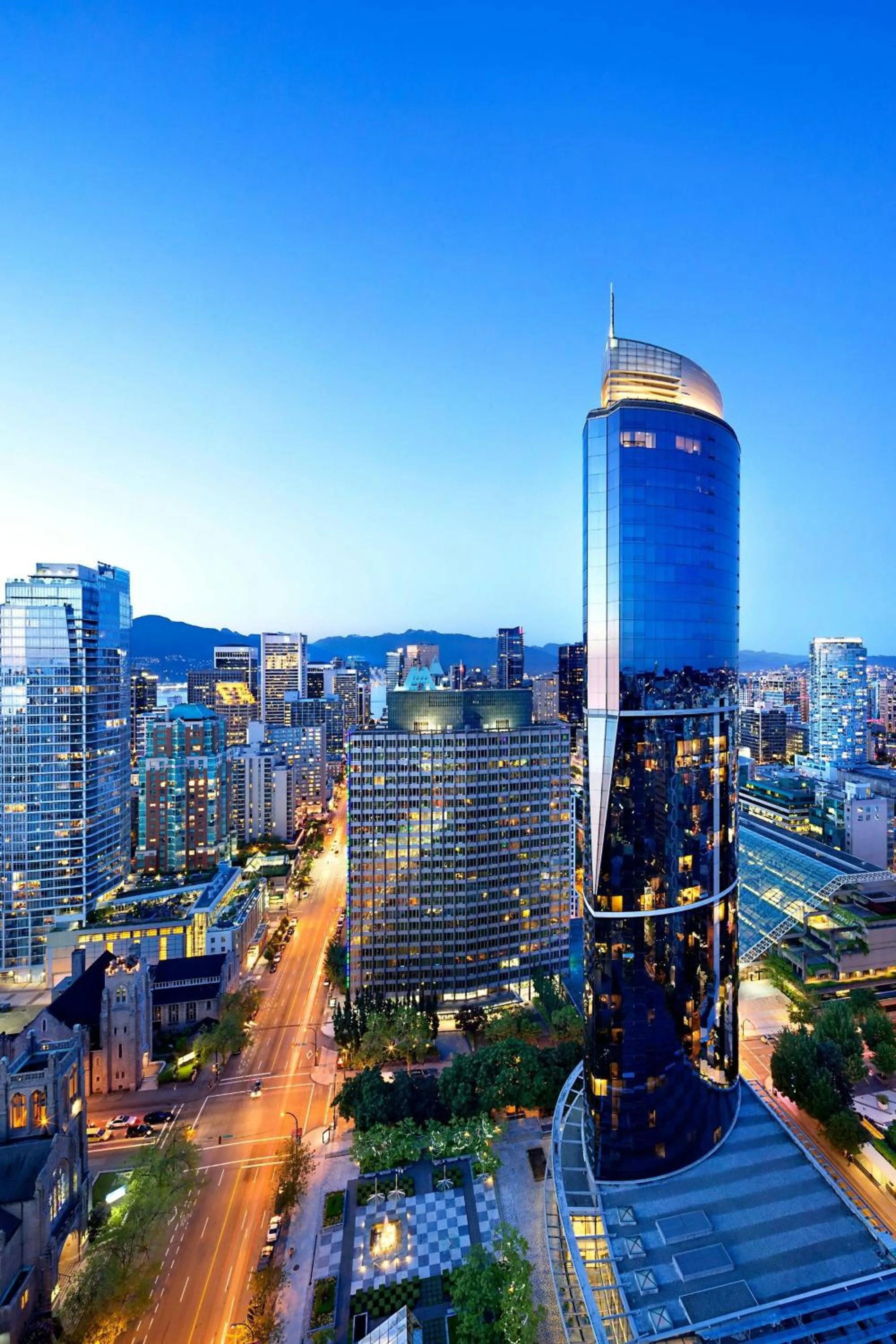 Property building in Sheraton Vancouver Wall Centre