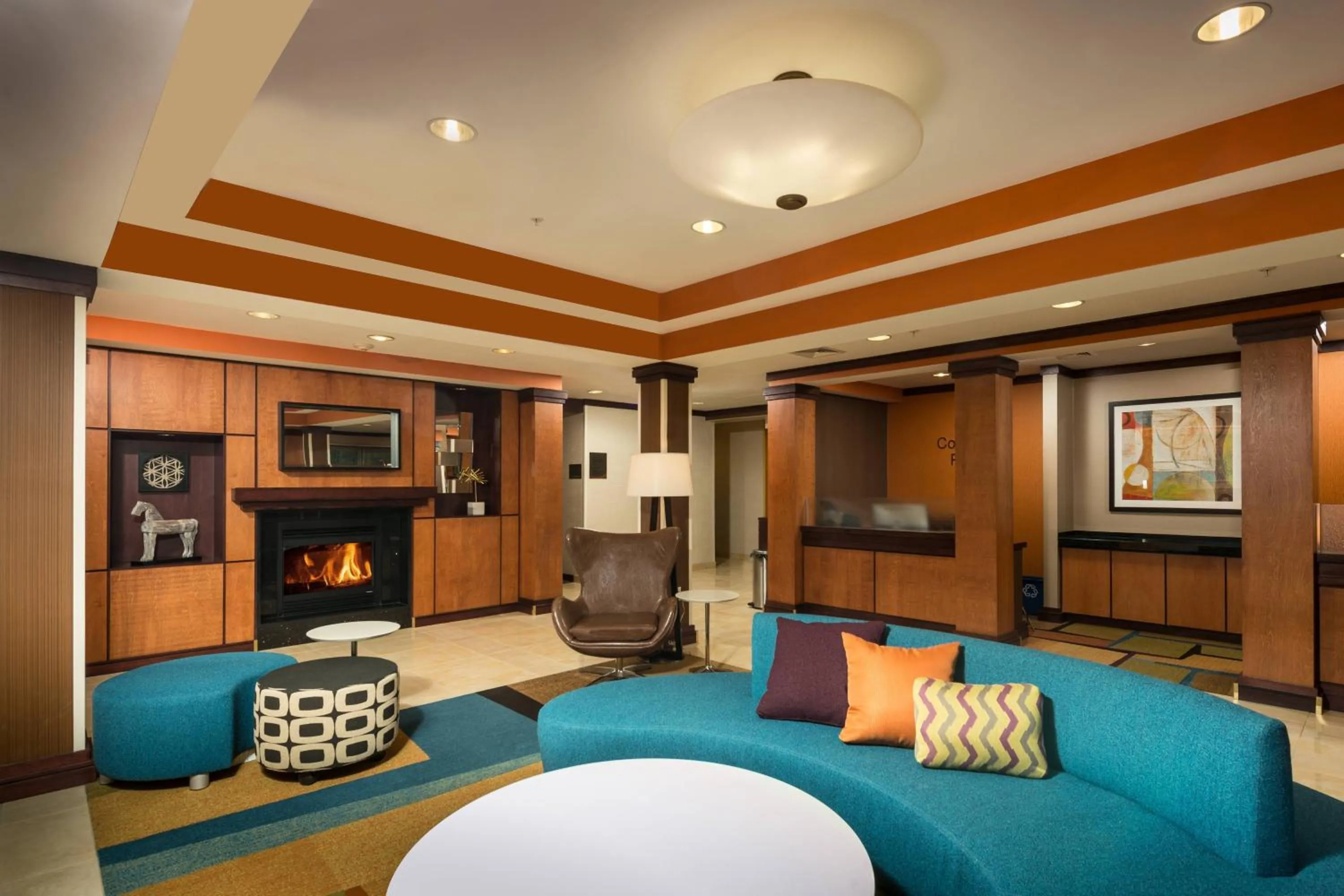 Lobby or reception in Fairfield Inn and Suites by Marriott Augusta