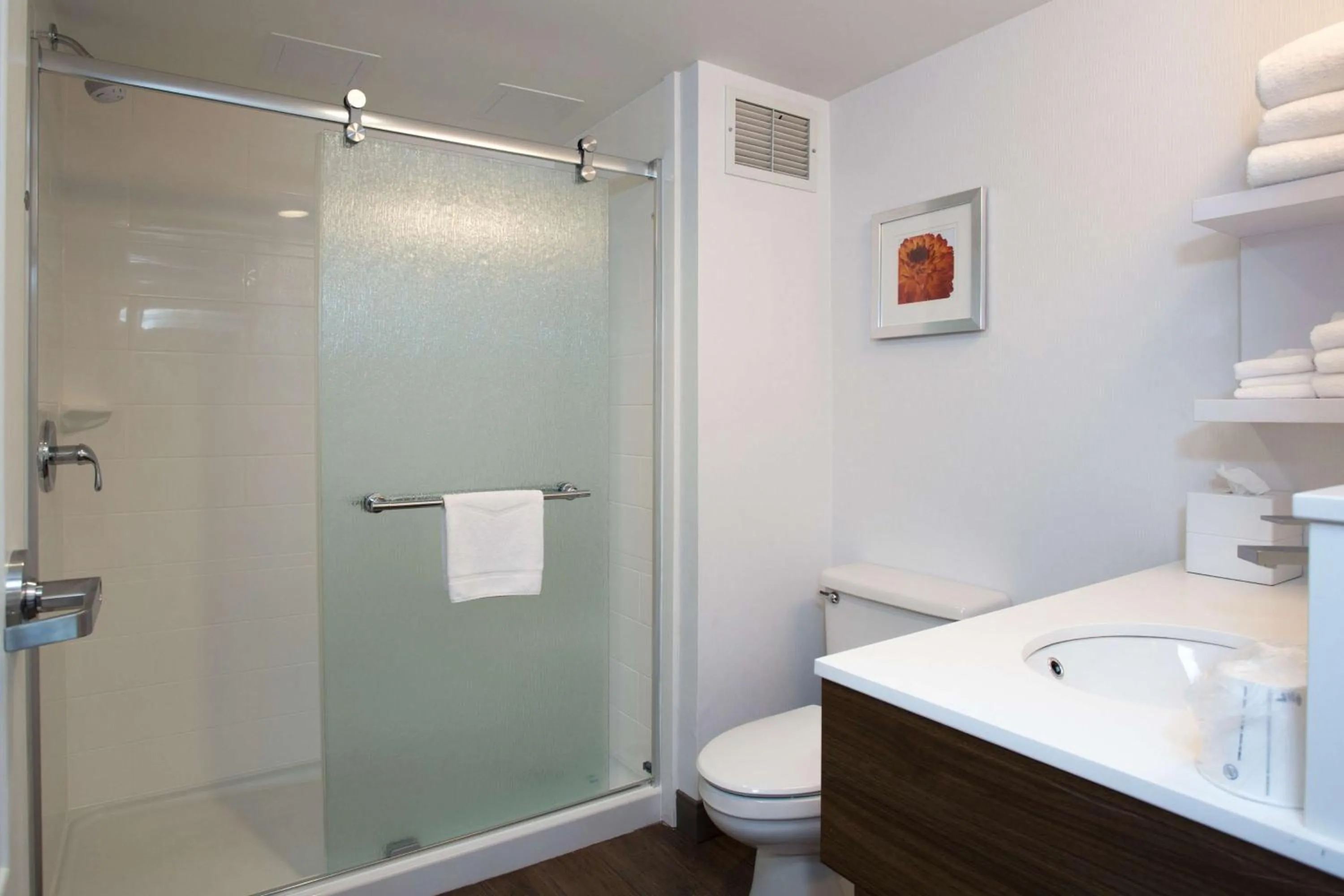 Bathroom in Hampton Inn Williamsport