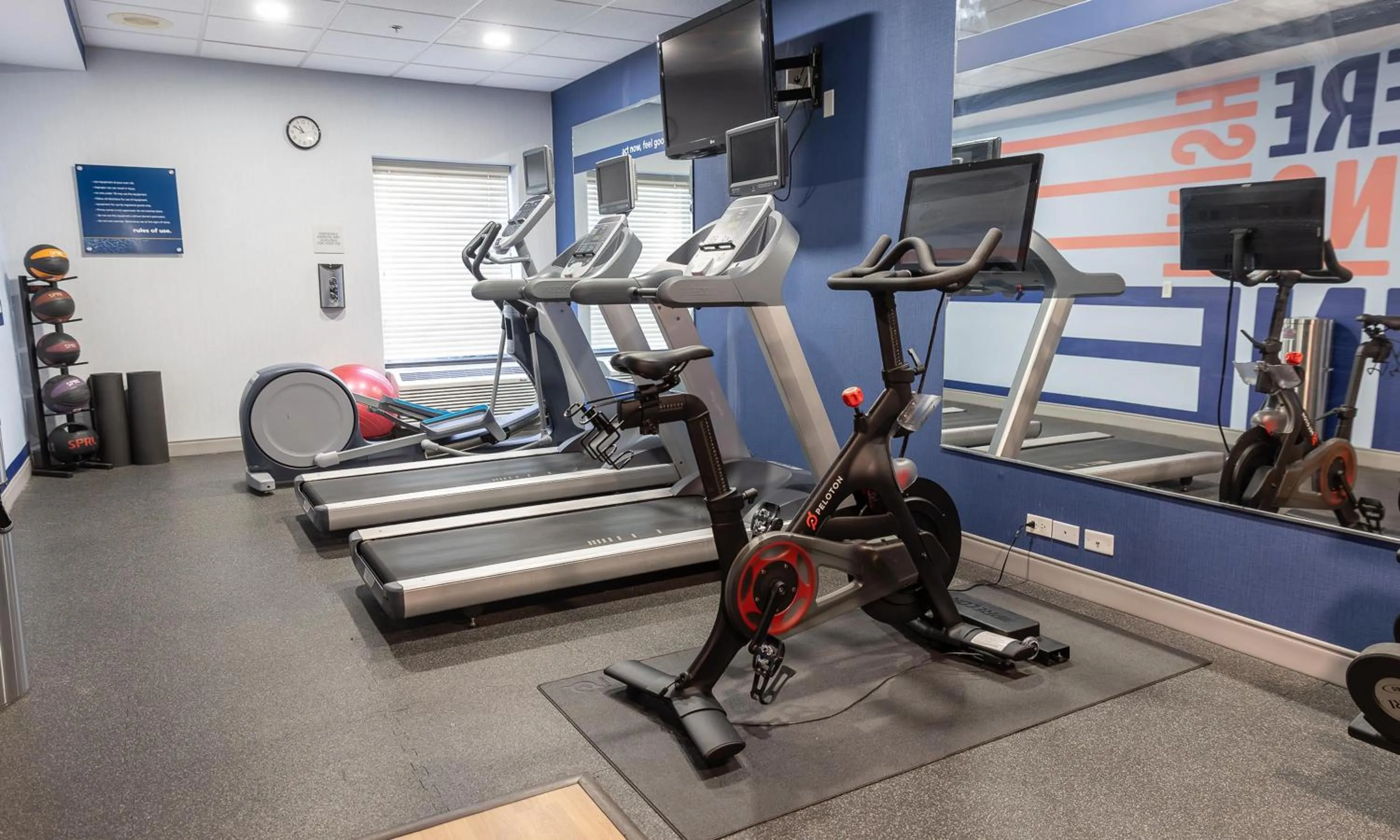 Fitness centre/facilities in Hampton Inn Williamsport