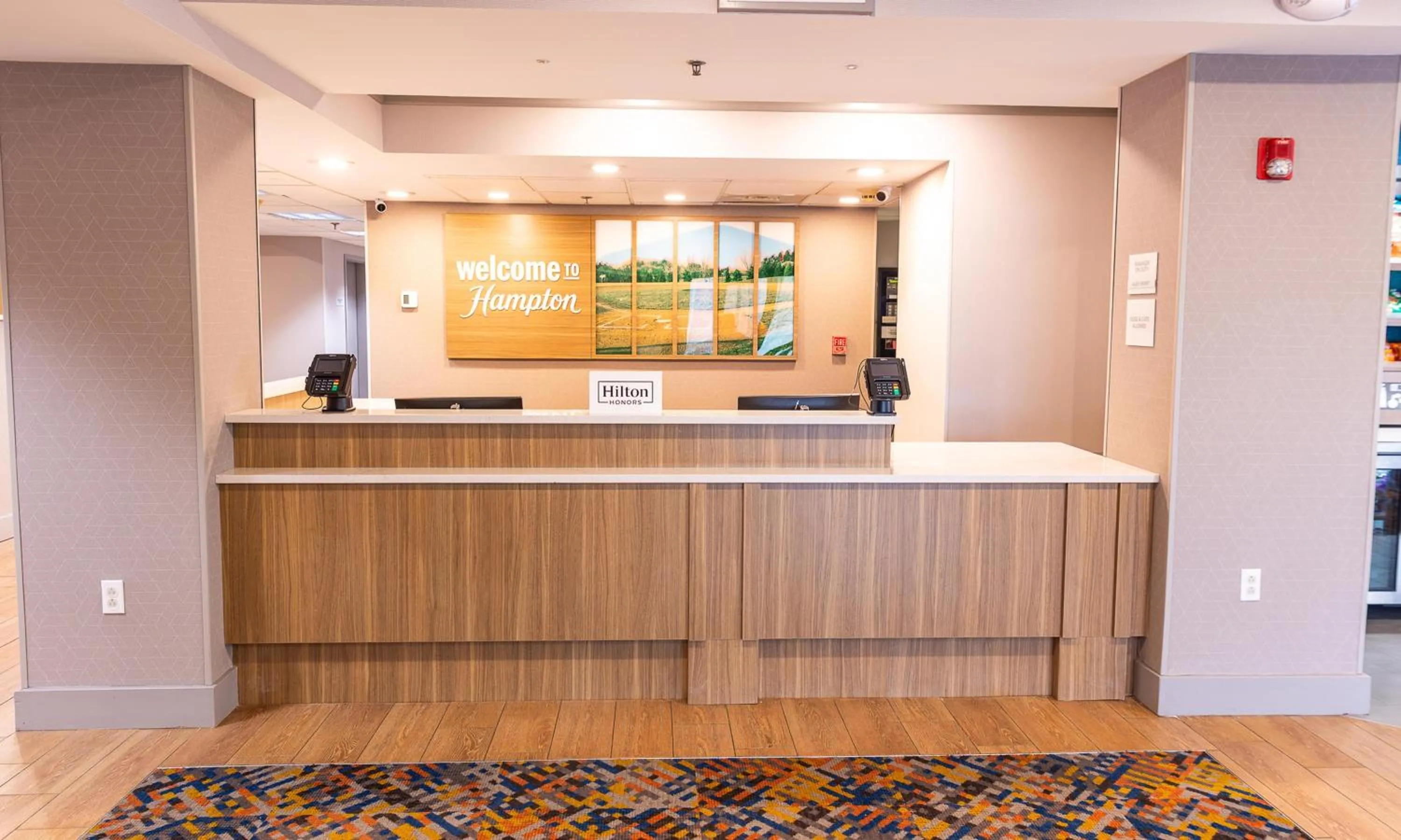 Lobby or reception in Hampton Inn Williamsport