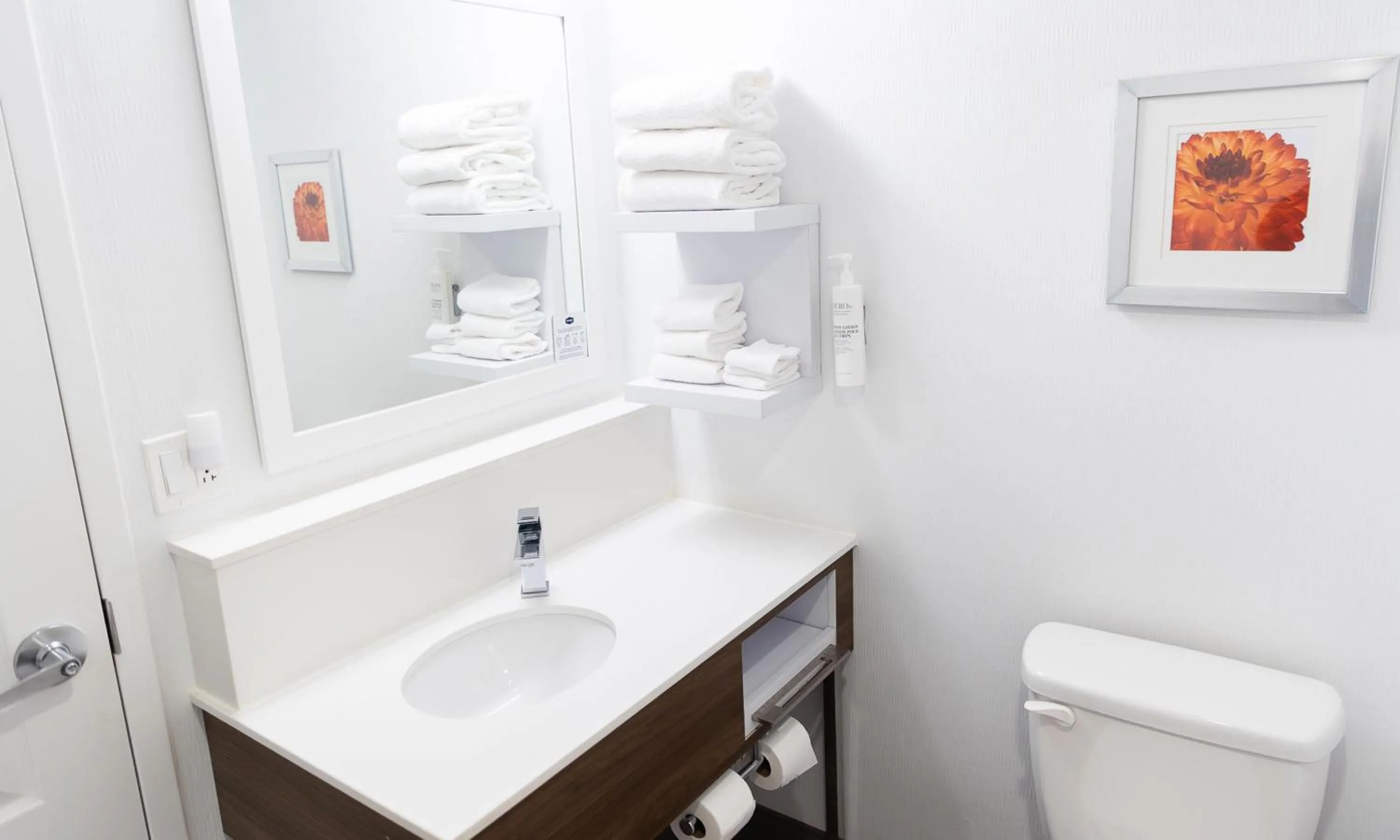 Bathroom in Hampton Inn Williamsport