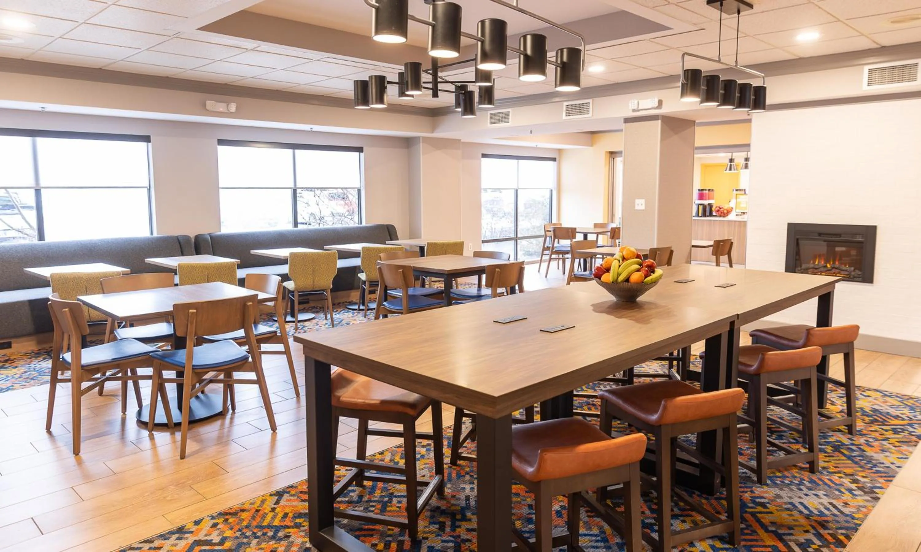 Lobby or reception in Hampton Inn Williamsport