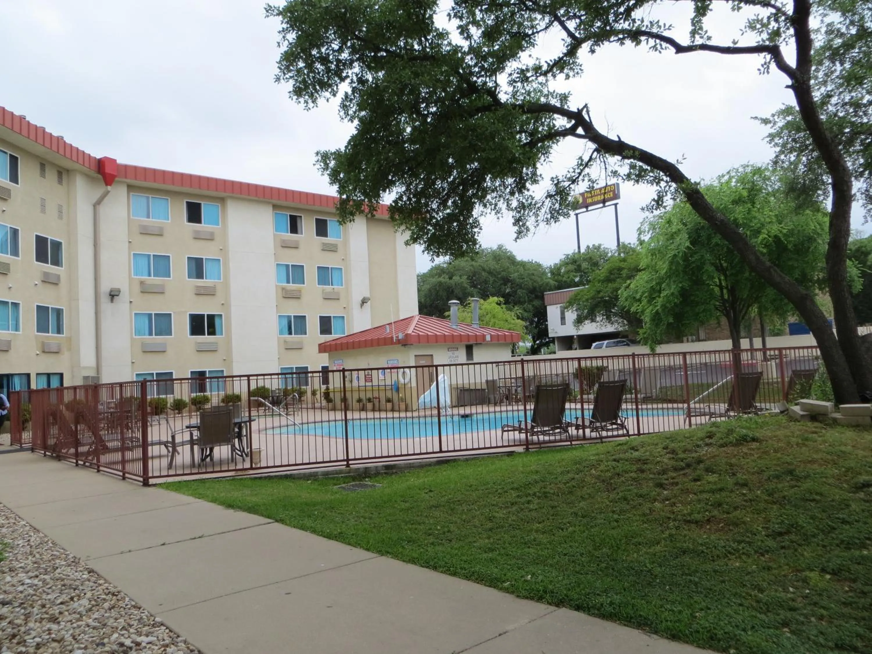 Swimming pool in Super 8 by Wyndham Austin North/University Area