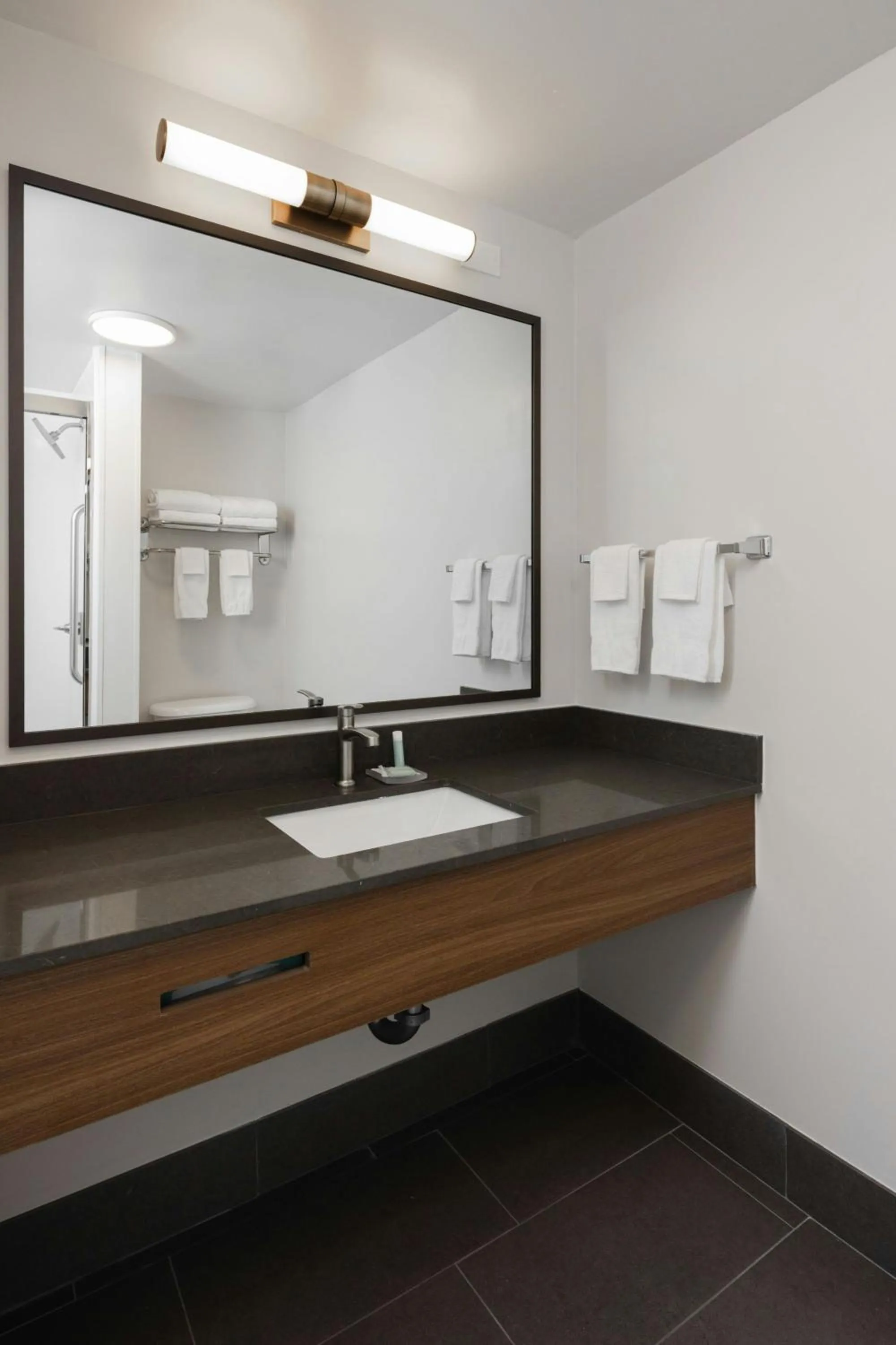 Bathroom in Fairfield Inn & Suites by Marriott Muskegon Norton Shores