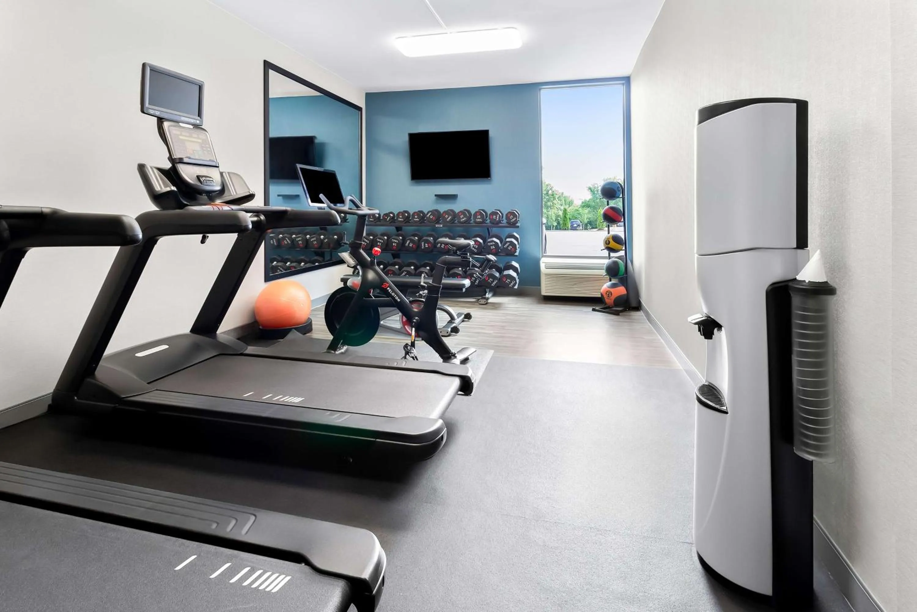 Fitness centre/facilities in Hampton Inn Washington