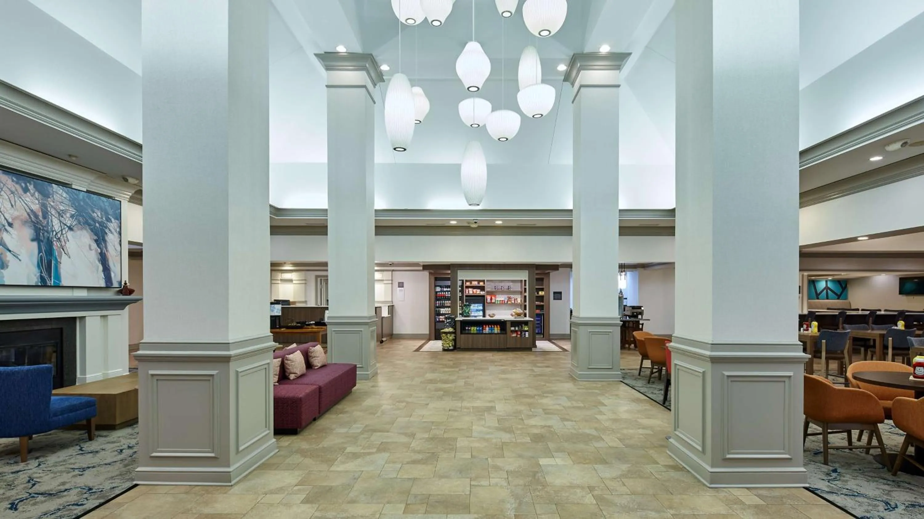 Lobby or reception in Hilton Garden Inn Merrillville