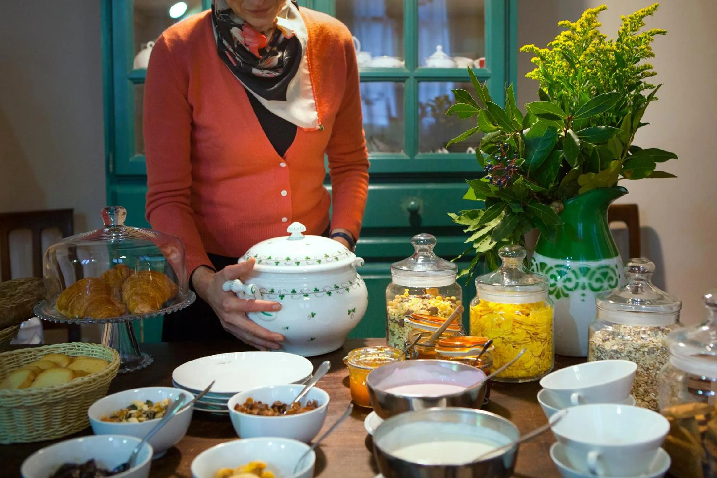 Breakfast in Villa Fillinelle