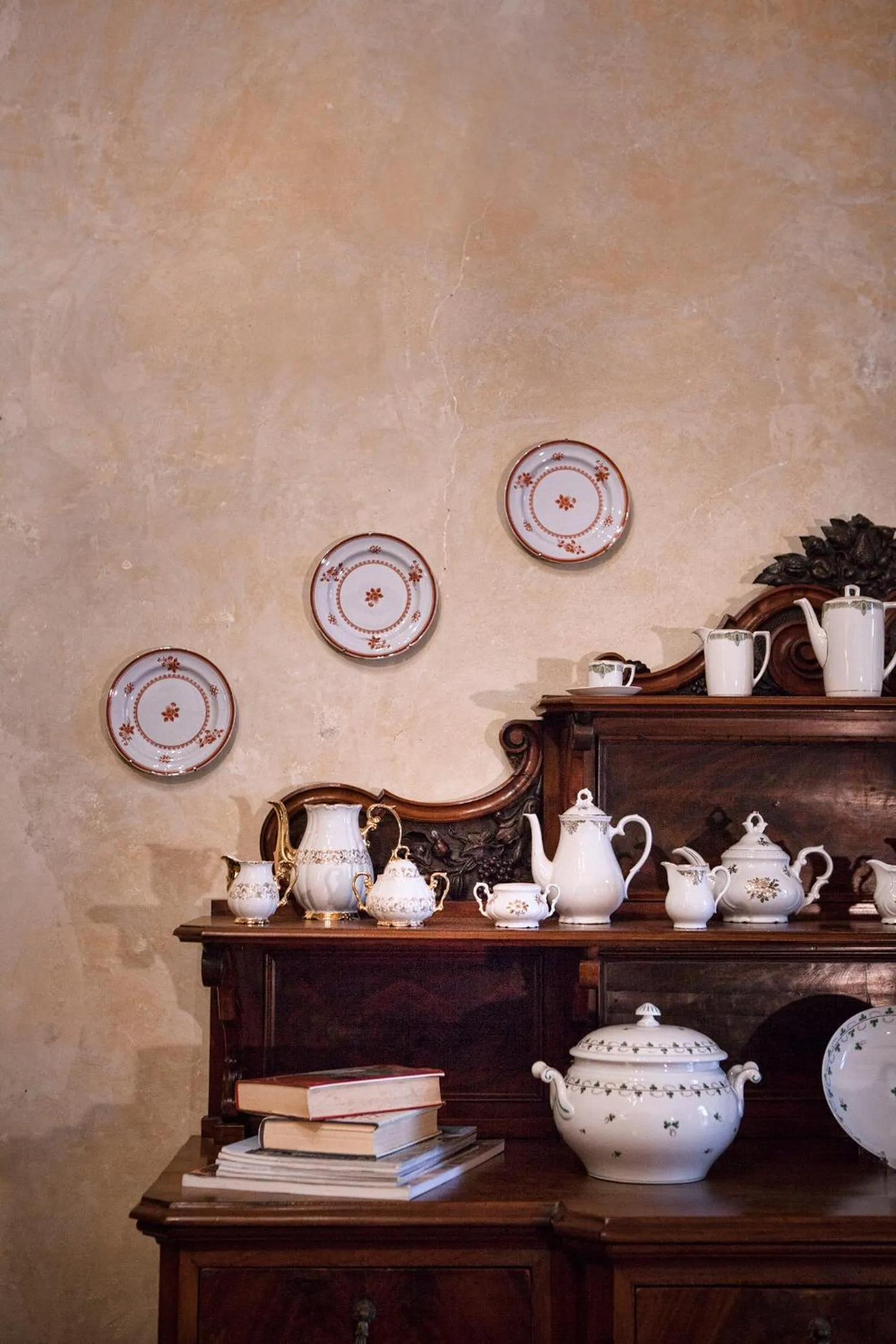 Decorative detail in Villa Fillinelle