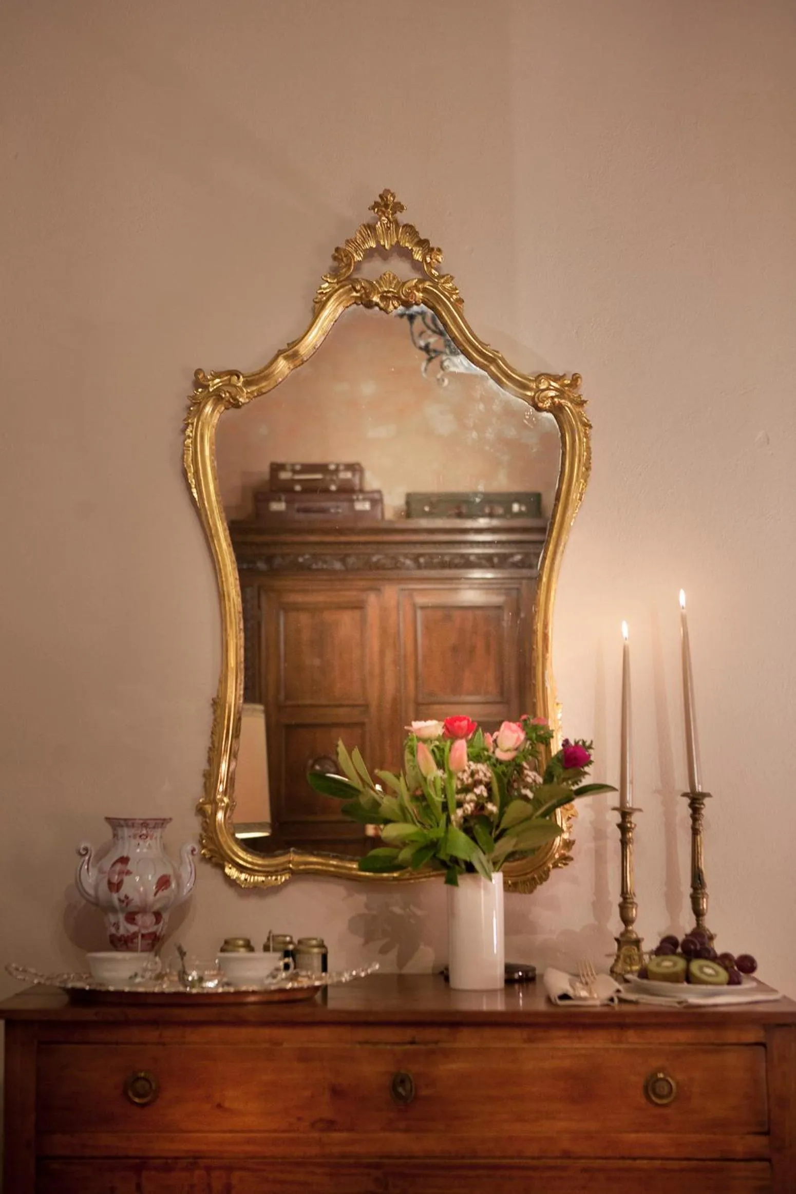 Decorative detail in Villa Fillinelle