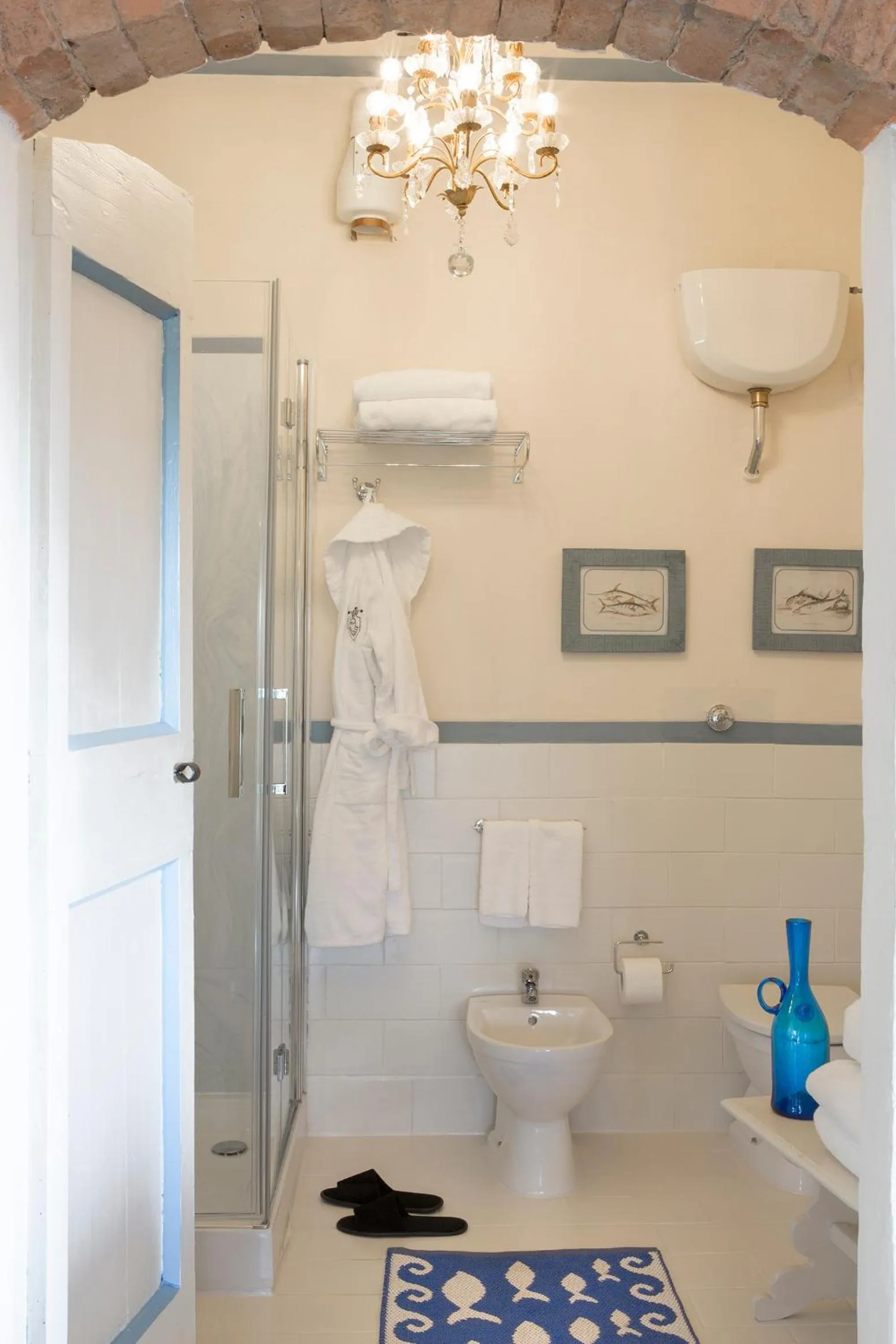 Shower in Villa Fillinelle