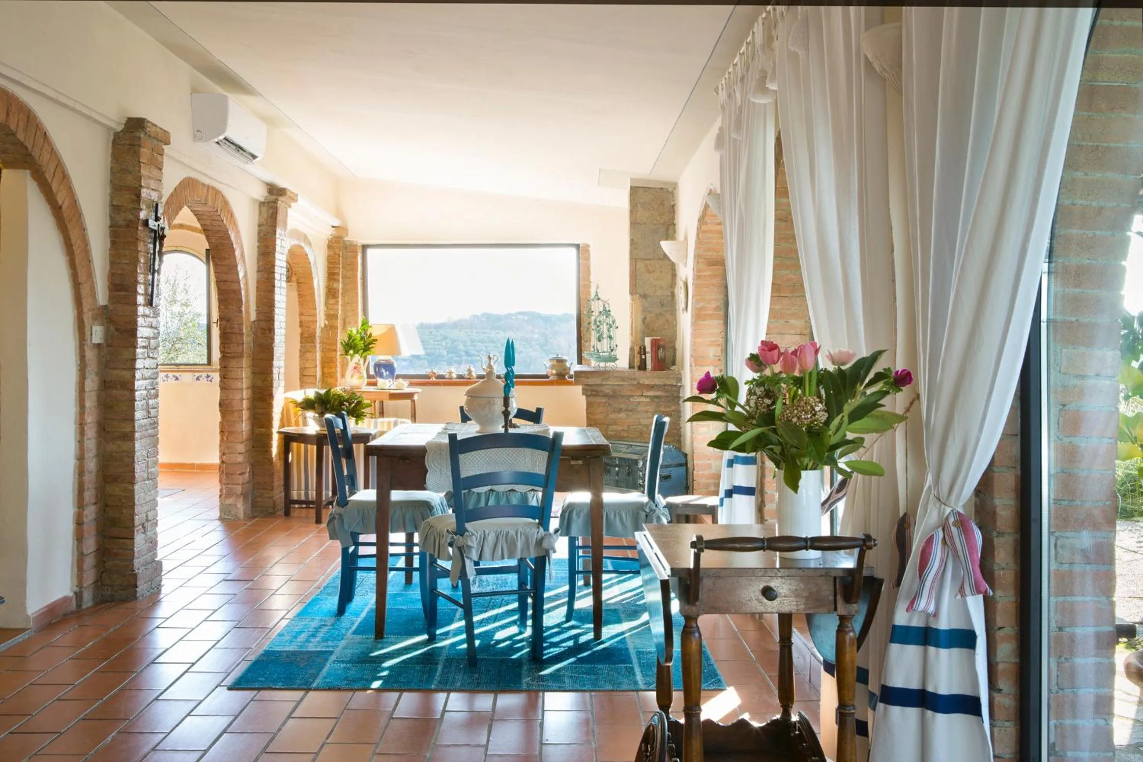 Living room in Villa Fillinelle