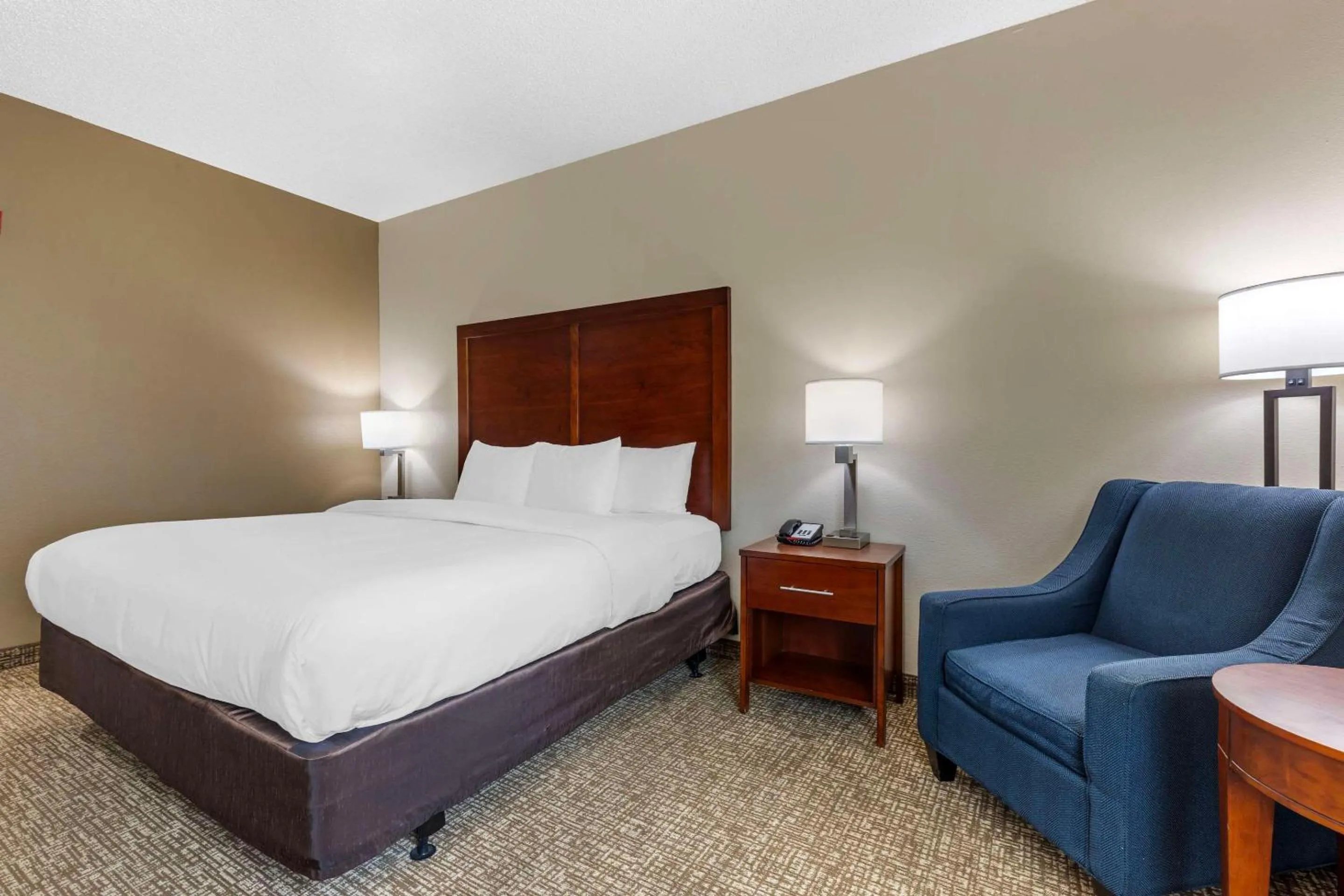 Bedroom, Bed in Comfort Inn & Suites Temple - Medical Center
