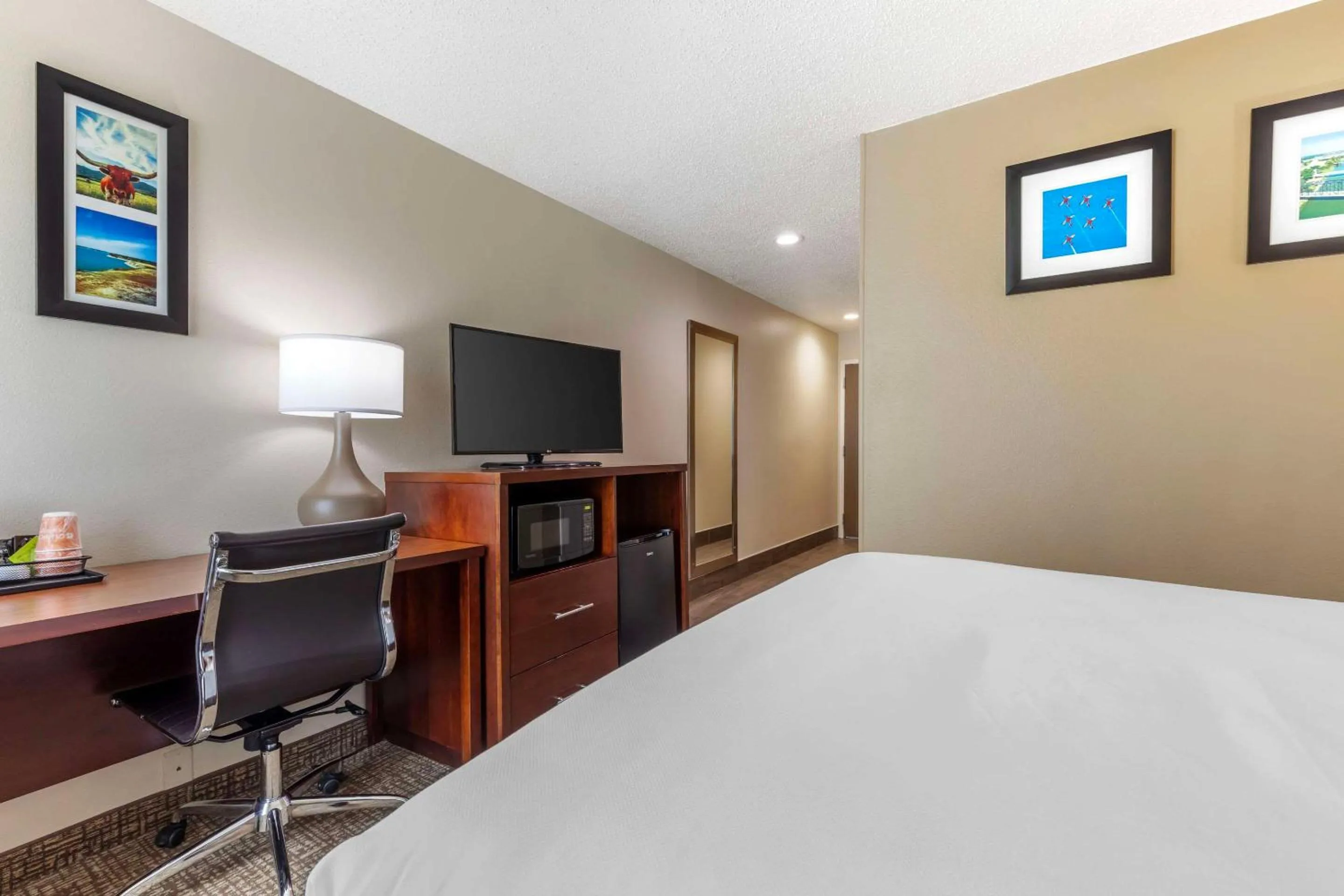 Bedroom, Bed in Comfort Inn & Suites Temple - Medical Center