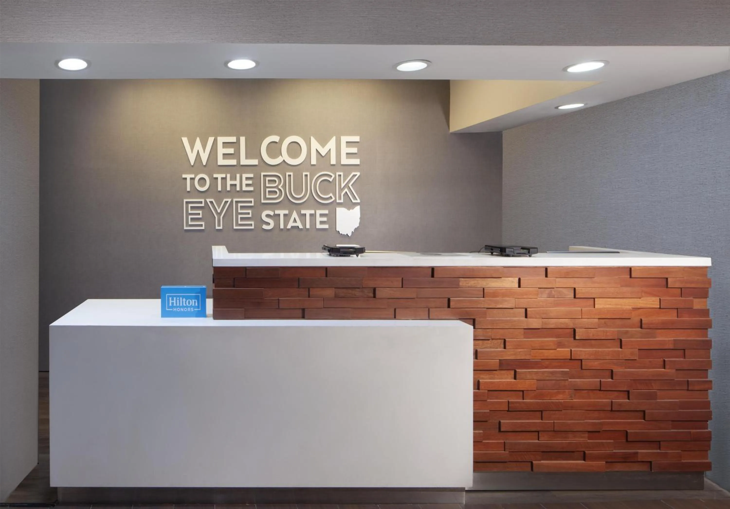 Lobby or reception in Hampton Inn Youngstown/Boardman