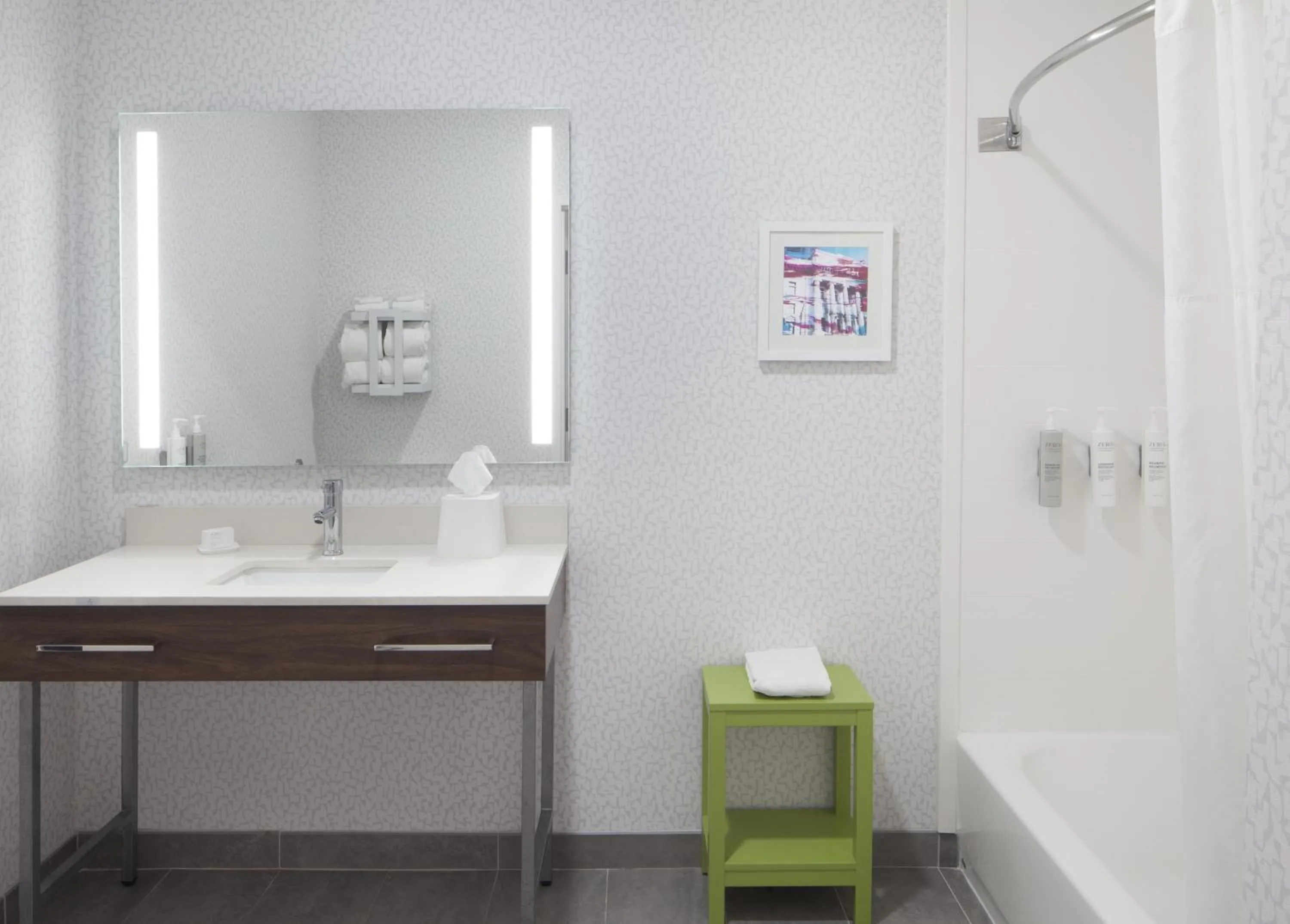 Bathroom in Hampton Inn Youngstown/Boardman