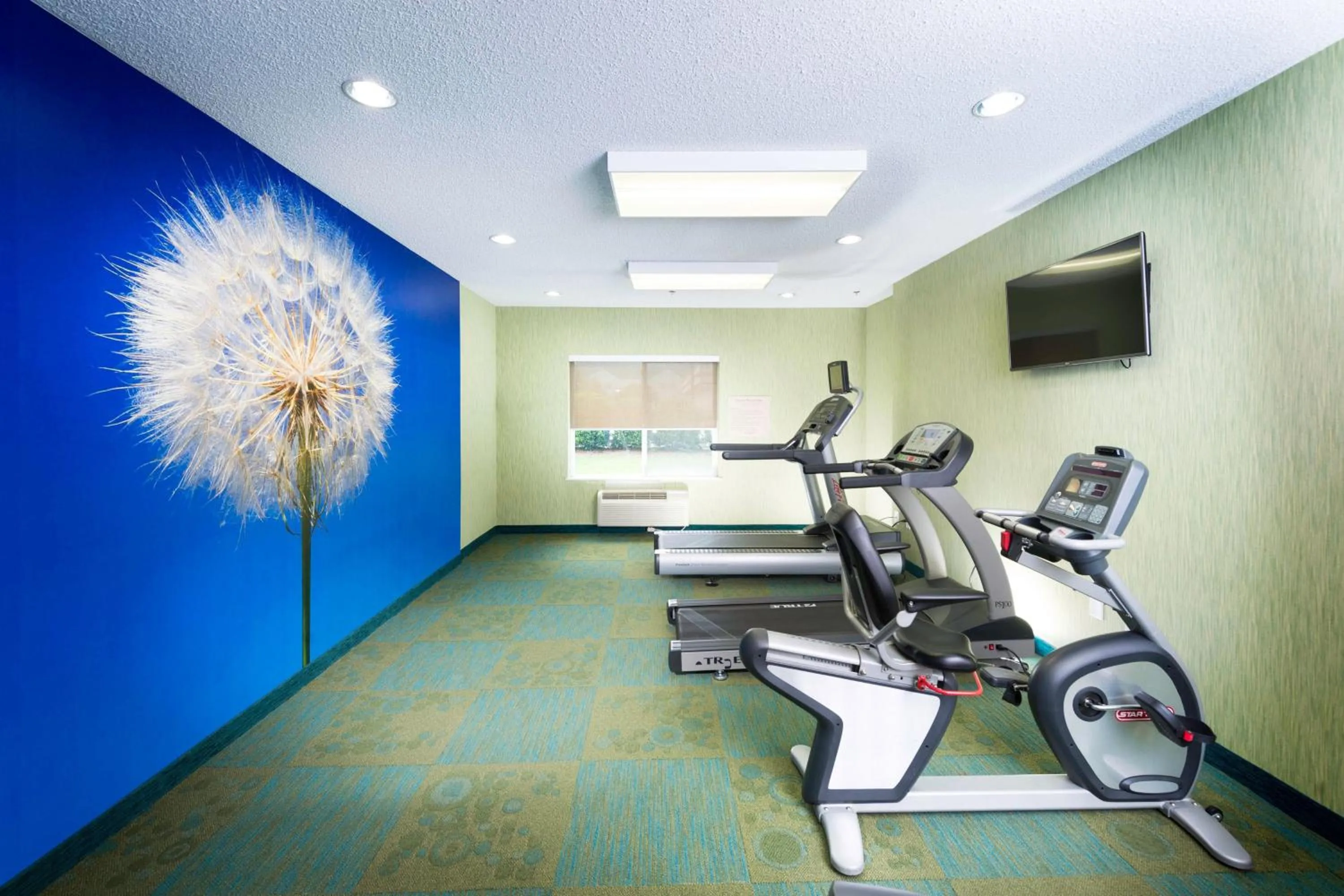 Fitness centre/facilities in SpringHill Suites by Marriott Bentonville